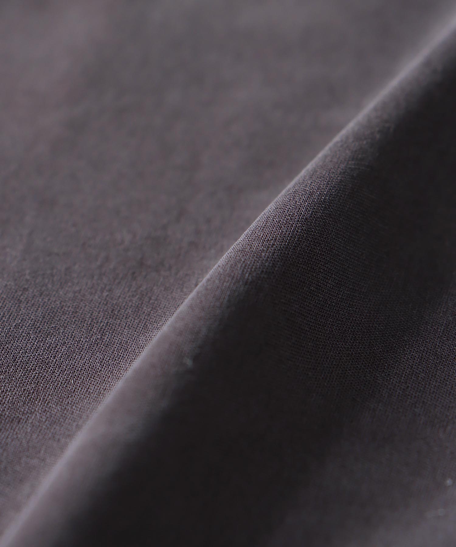 ＜B7＞cupra fibril jersey slit skirt