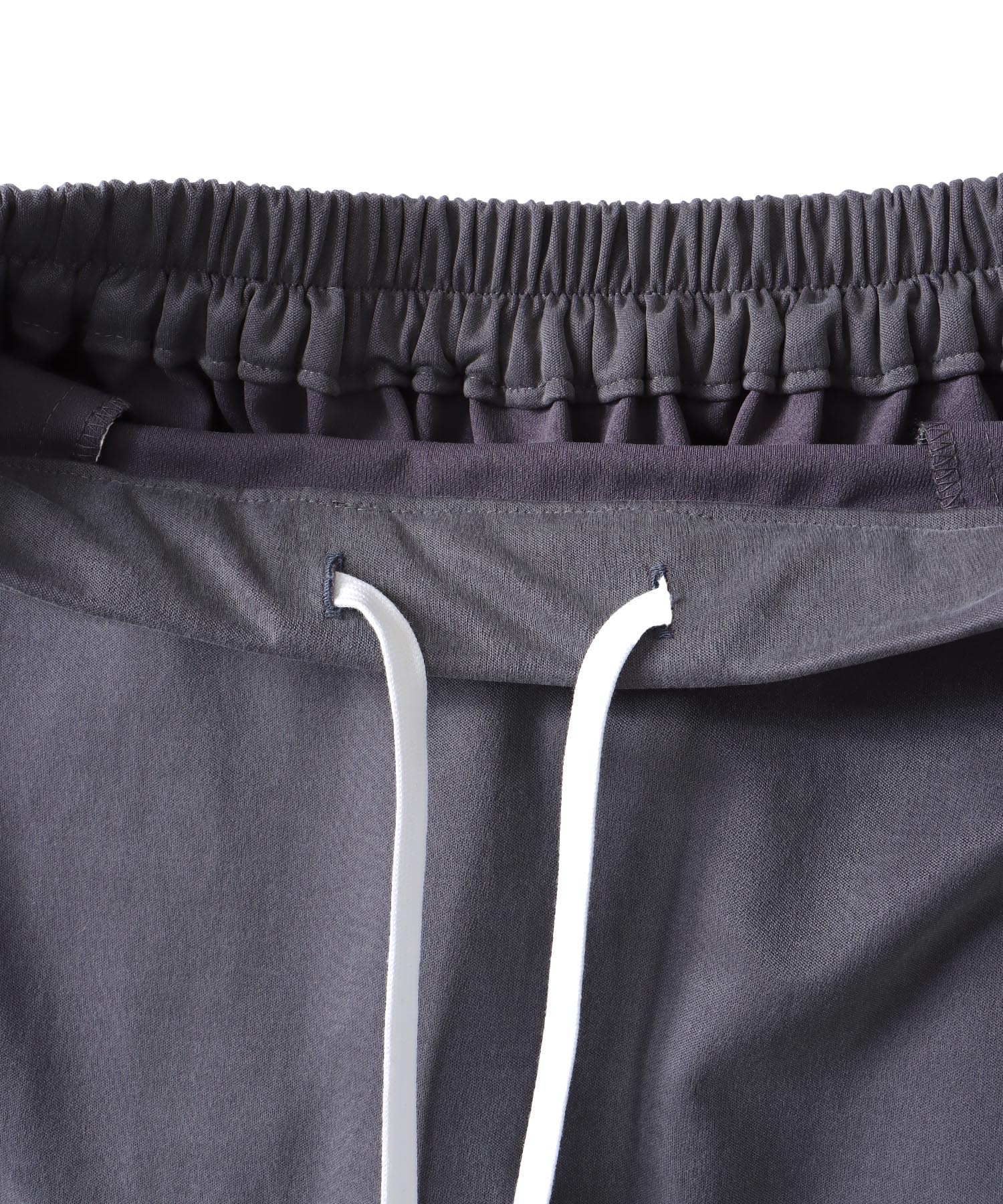 ＜B7＞cupra fibril jersey slit skirt