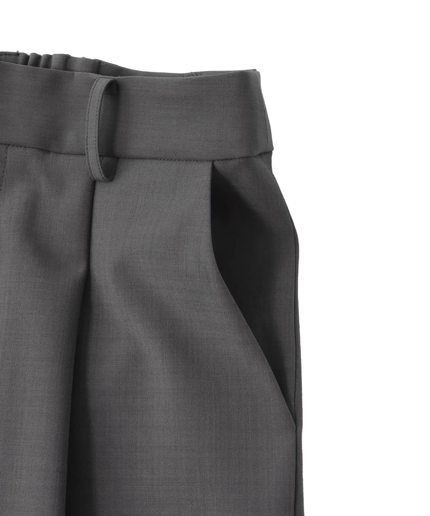 ＜B7＞dry gaba slacks pants