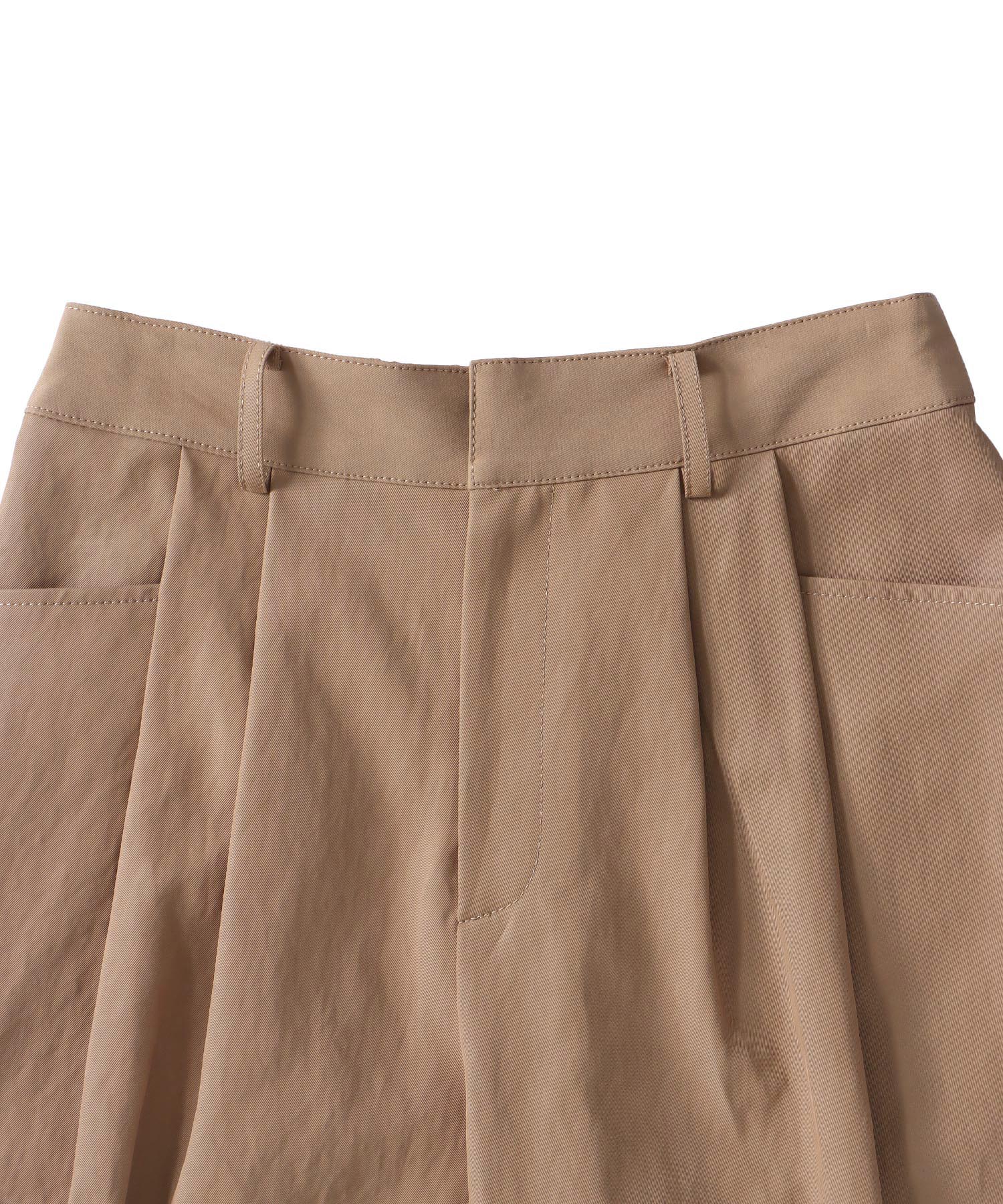 ＜B7＞wide chino pants