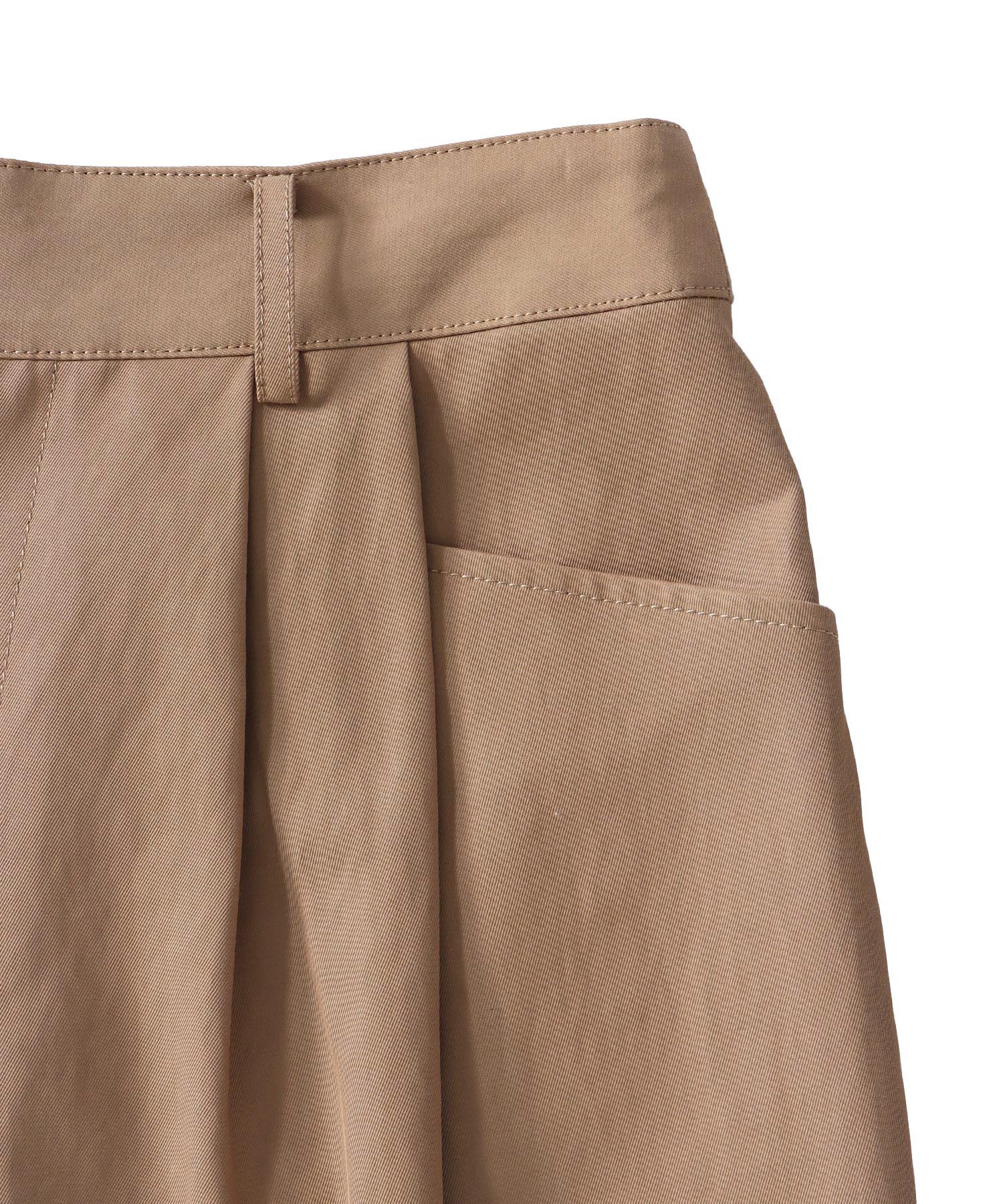 ＜B7＞wide chino pants