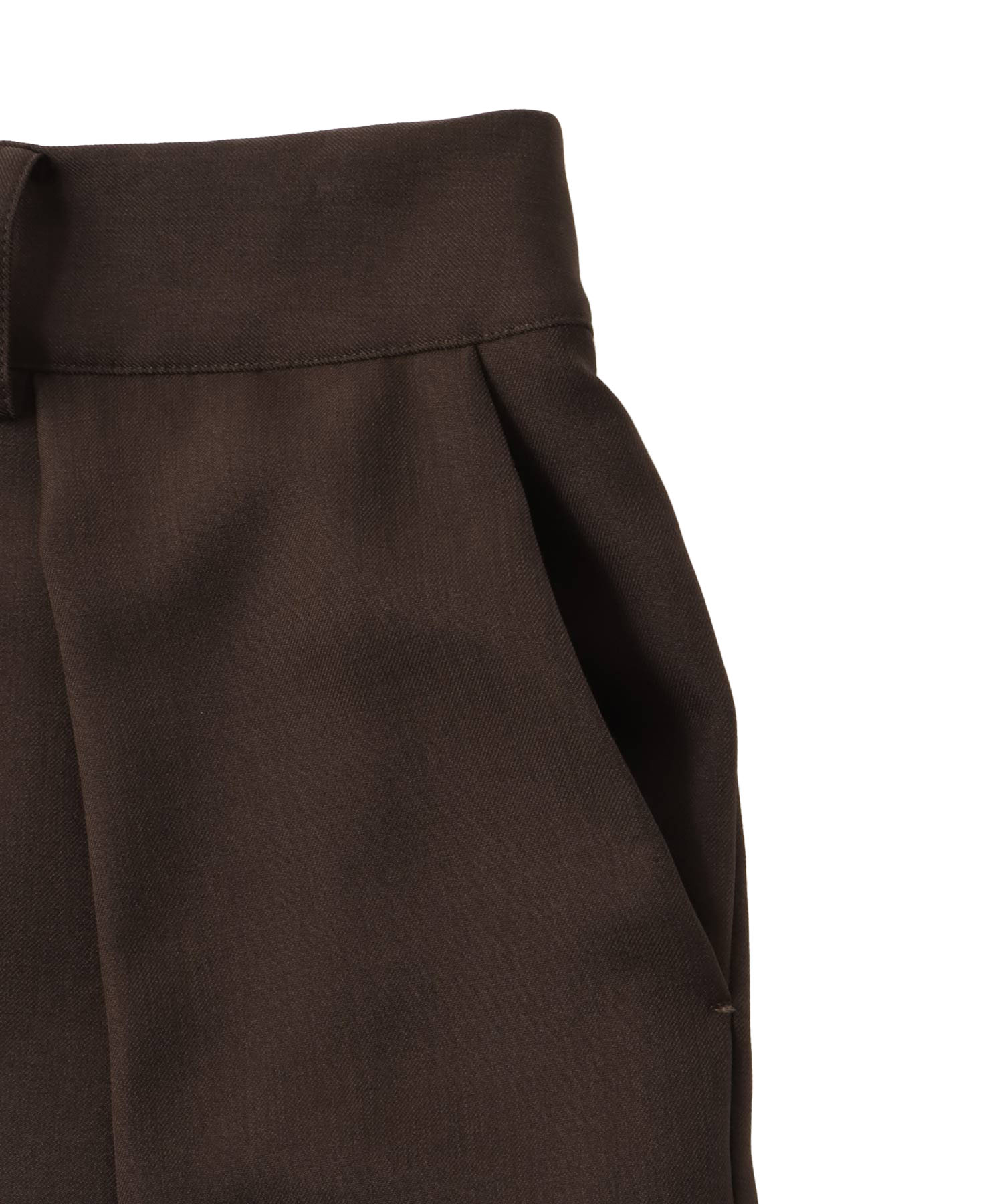 ＜B7＞ powder twill stretch cargo pants