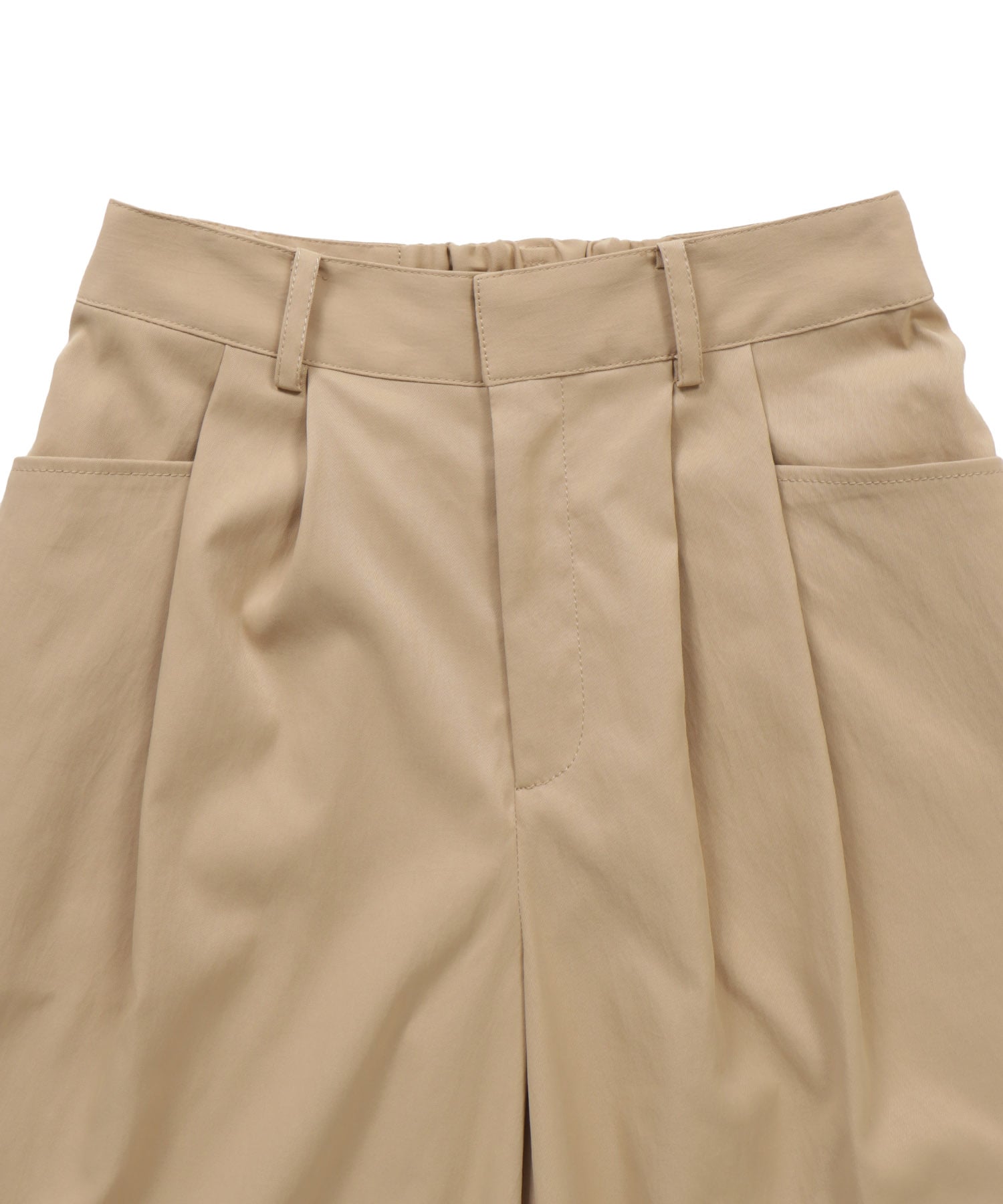 ＜B7＞lightweight wide chino pants