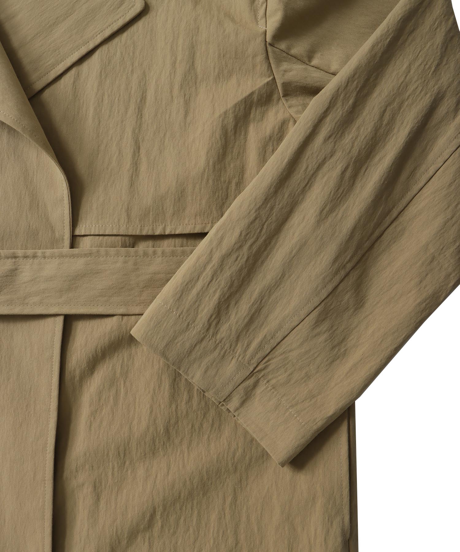 ＜B7＞relax trench coat
