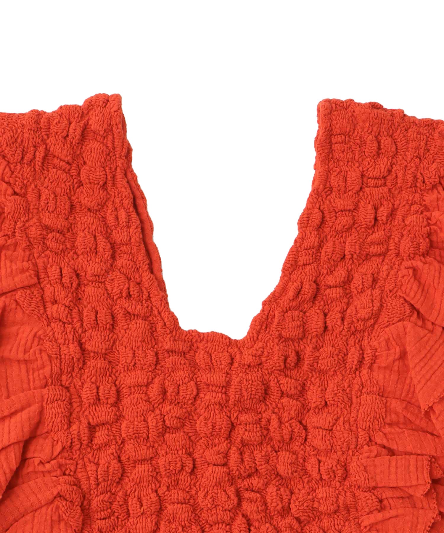 ＜VENIT＞SMOCKING CHECK PULL