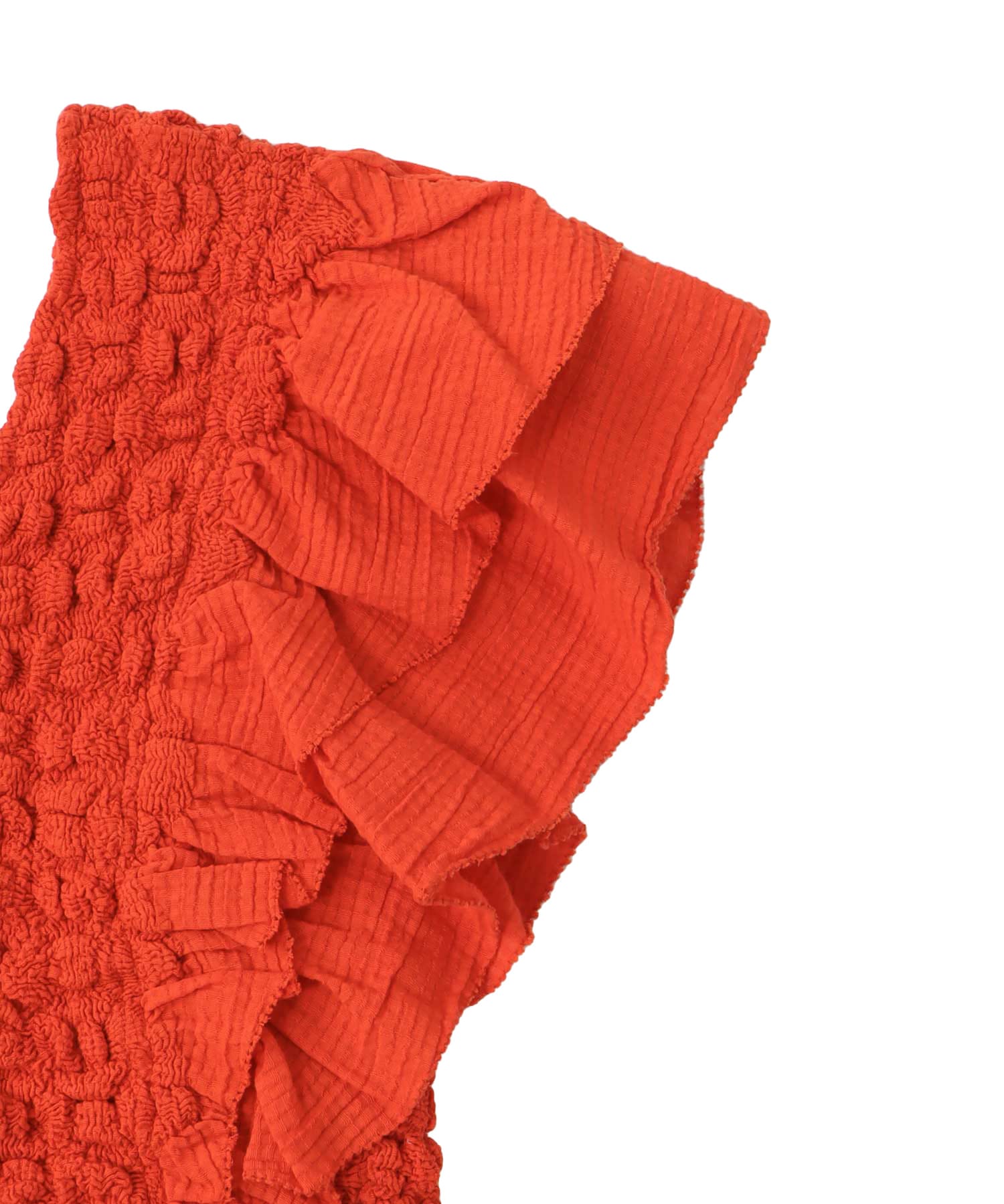 ＜VENIT＞SMOCKING CHECK PULL