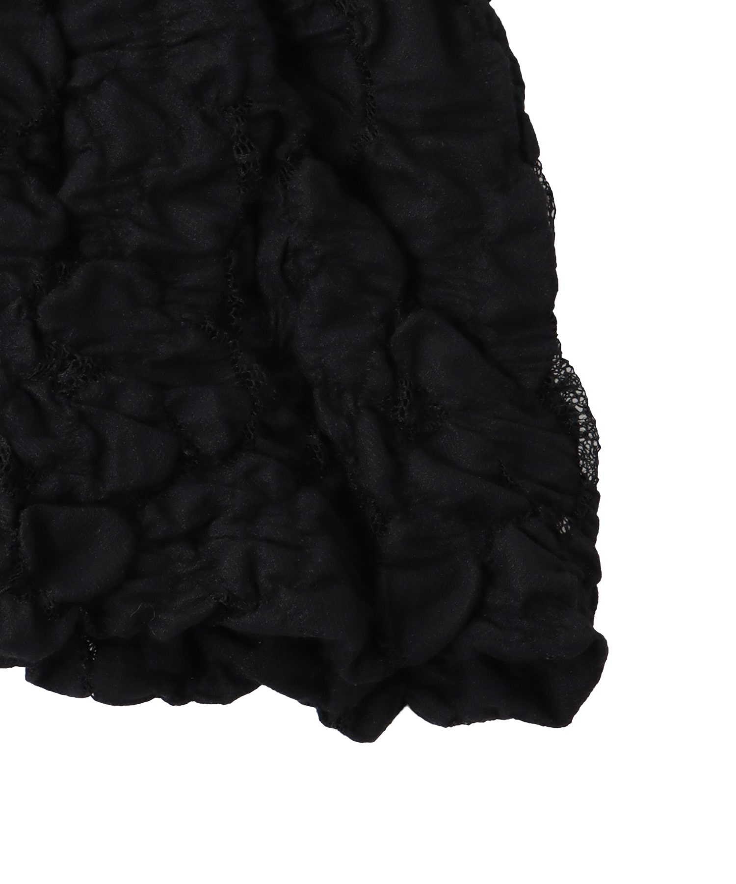 〔お家で試着〕＜VENIT＞WAVE DOT TULLE PULL