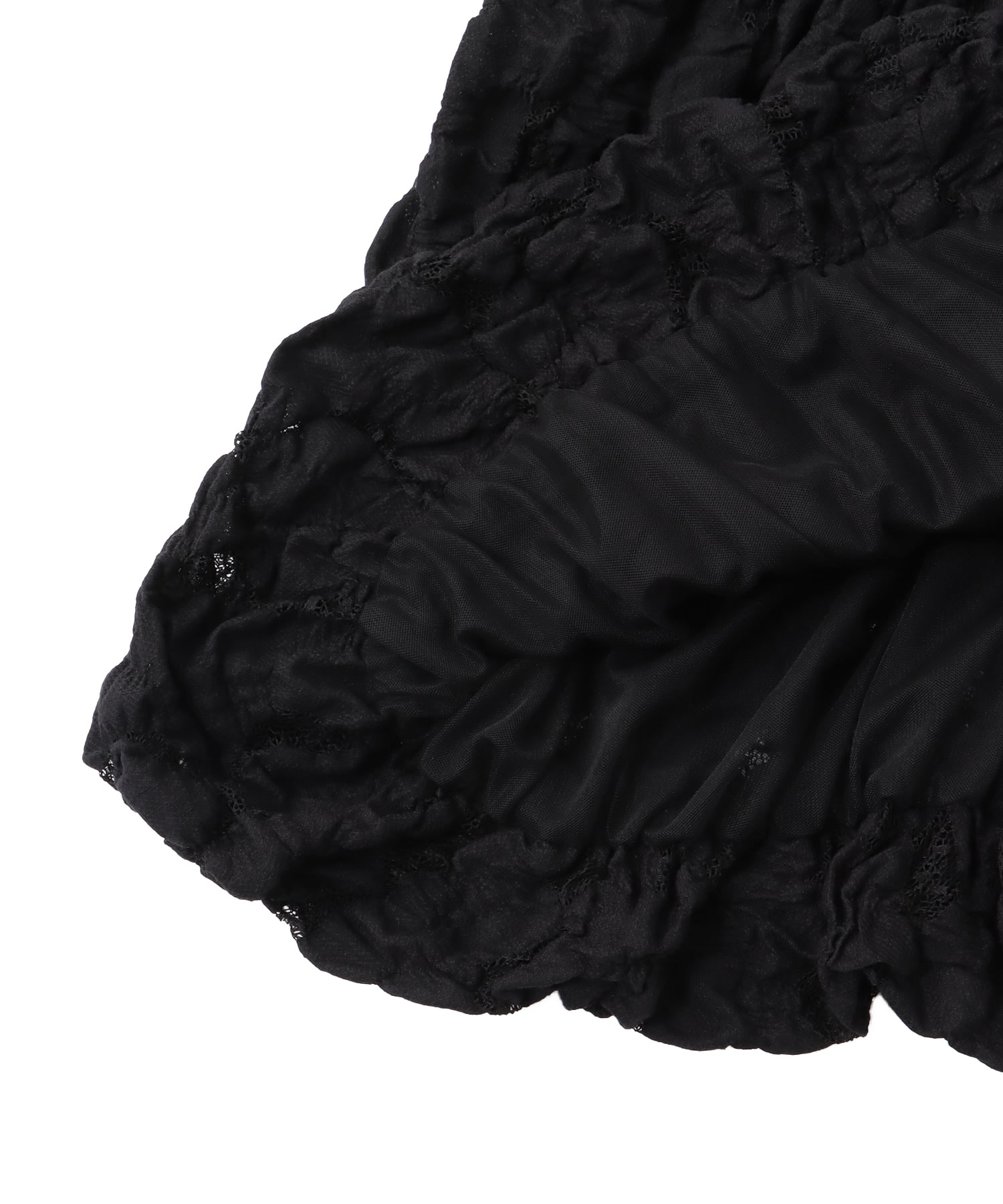 〔お家で試着〕＜VENIT＞WAVE DOT TULLE PULL