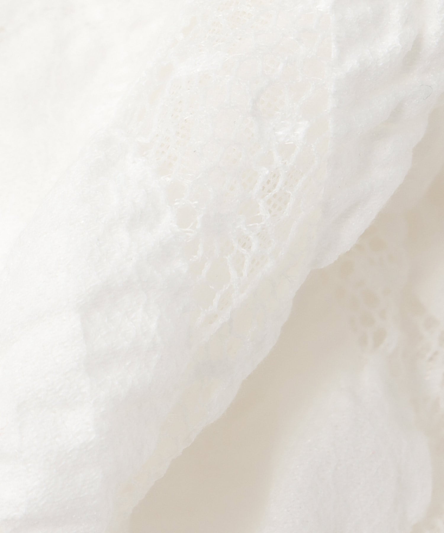 〔お家で試着〕＜VENIT＞WAVE DOT TULLE PULL