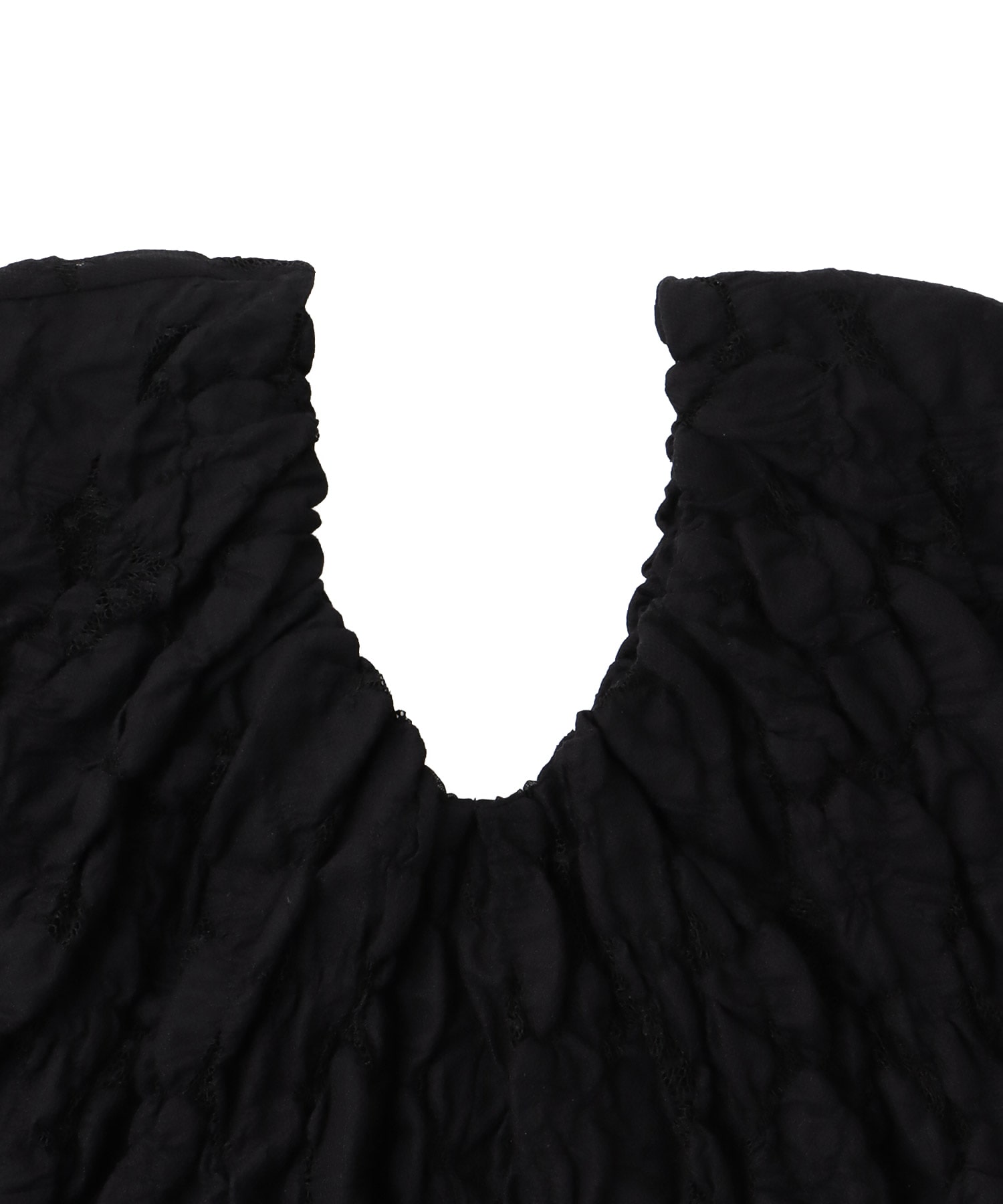 〔お家で試着〕＜VENIT＞WAVE DOT TULLE PULL