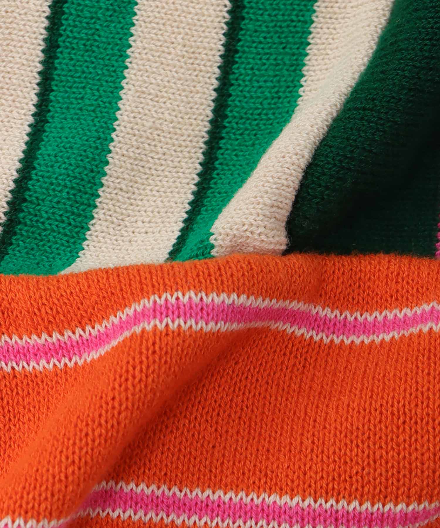 ＜VENIT＞CRAZY BORDER DRESS