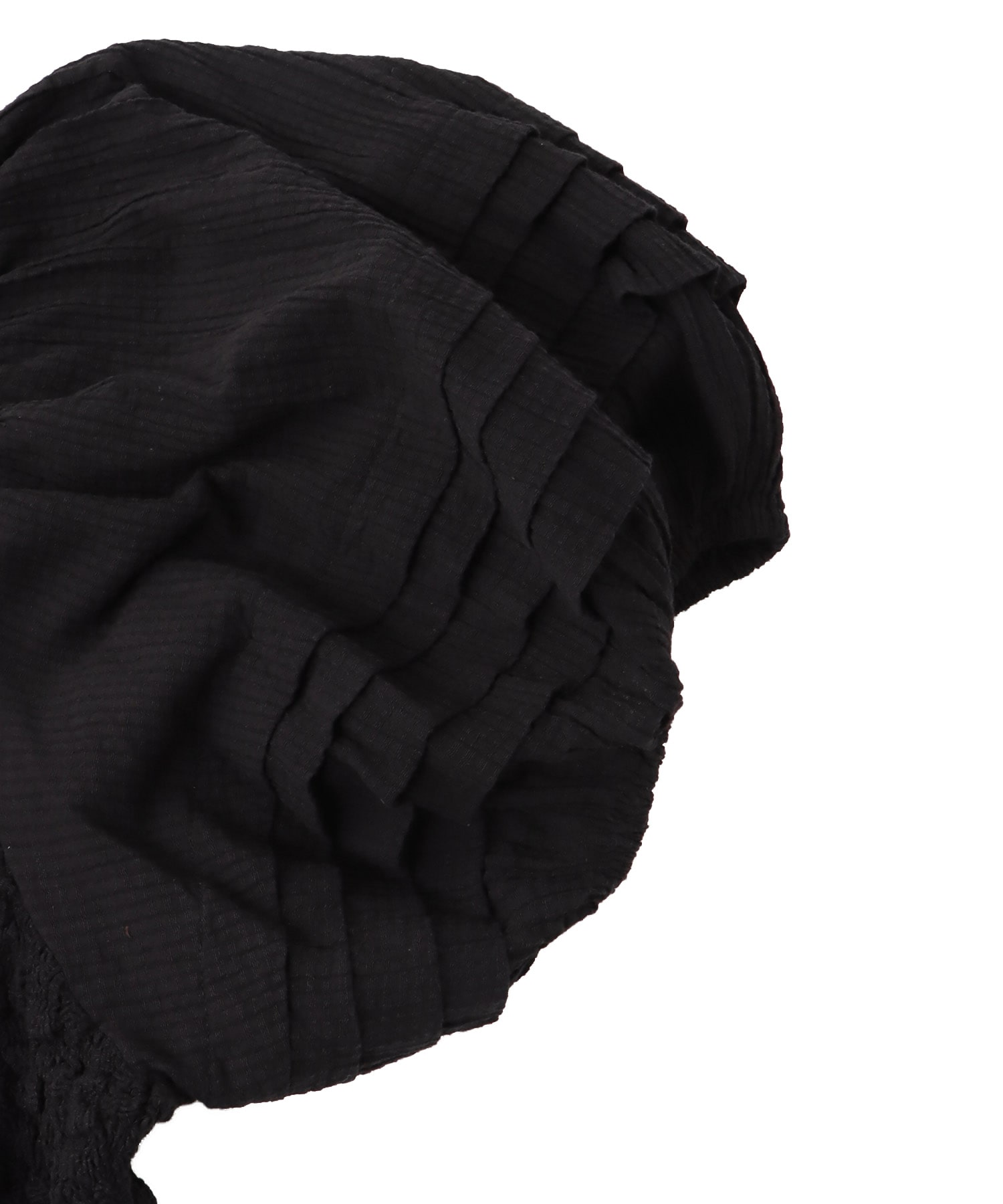 ＜VENIT＞SMOCKING CHECK DRESS