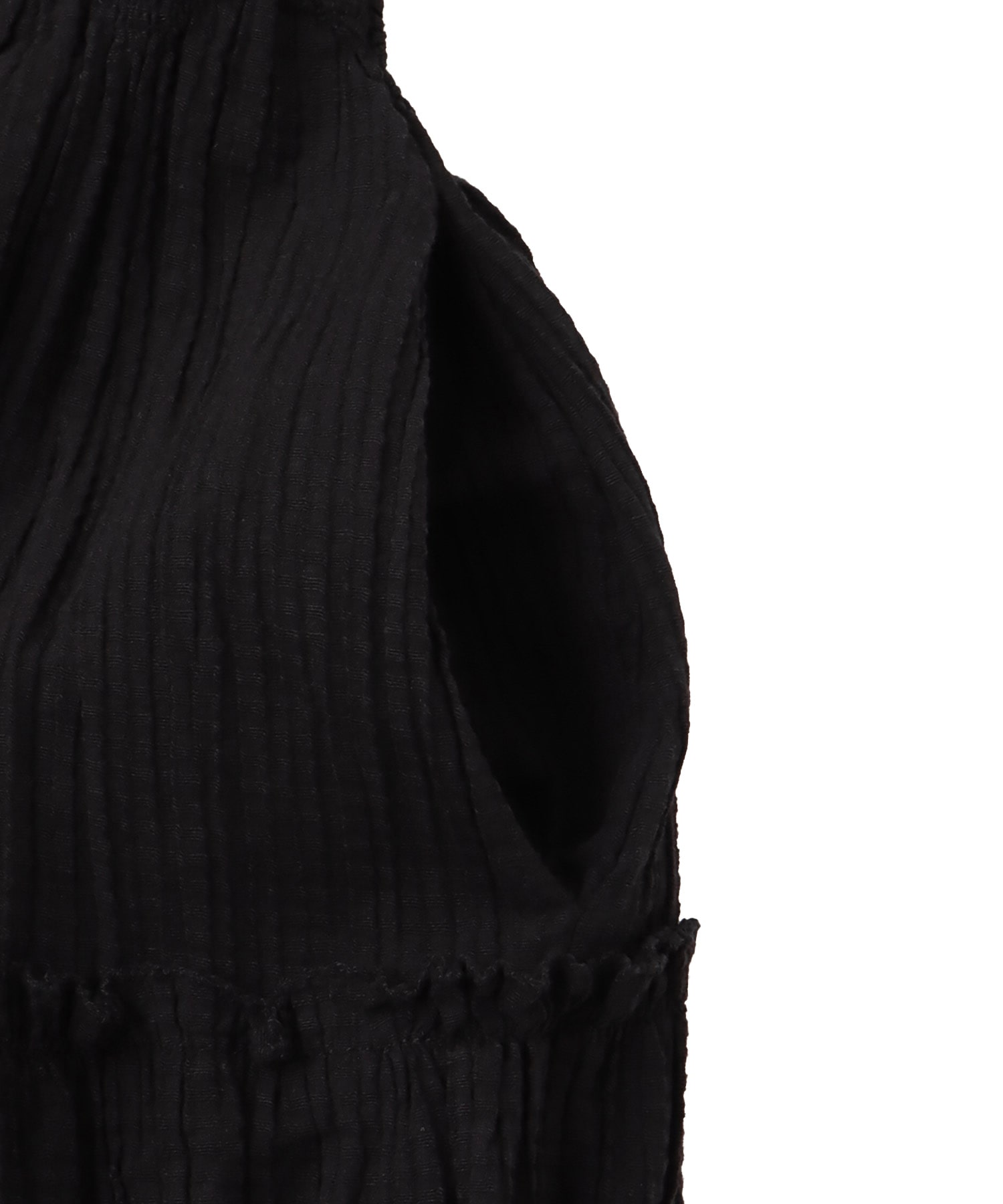 ＜VENIT＞SMOCKING CHECK DRESS