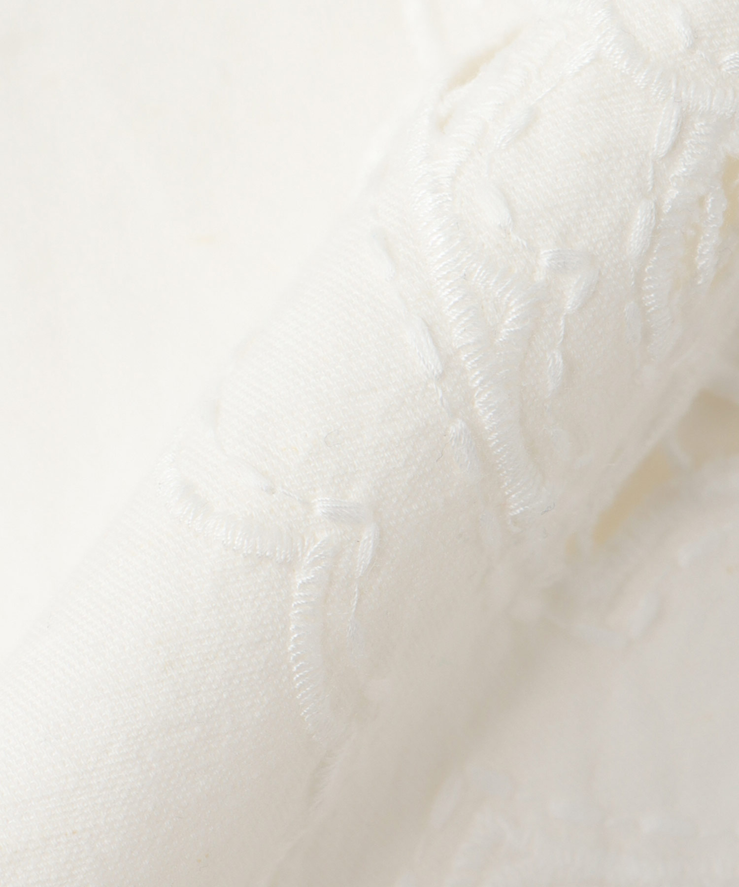 〔お家で試着〕＜VENIT＞CUT WORK LACE EMBROIDERY PANTS