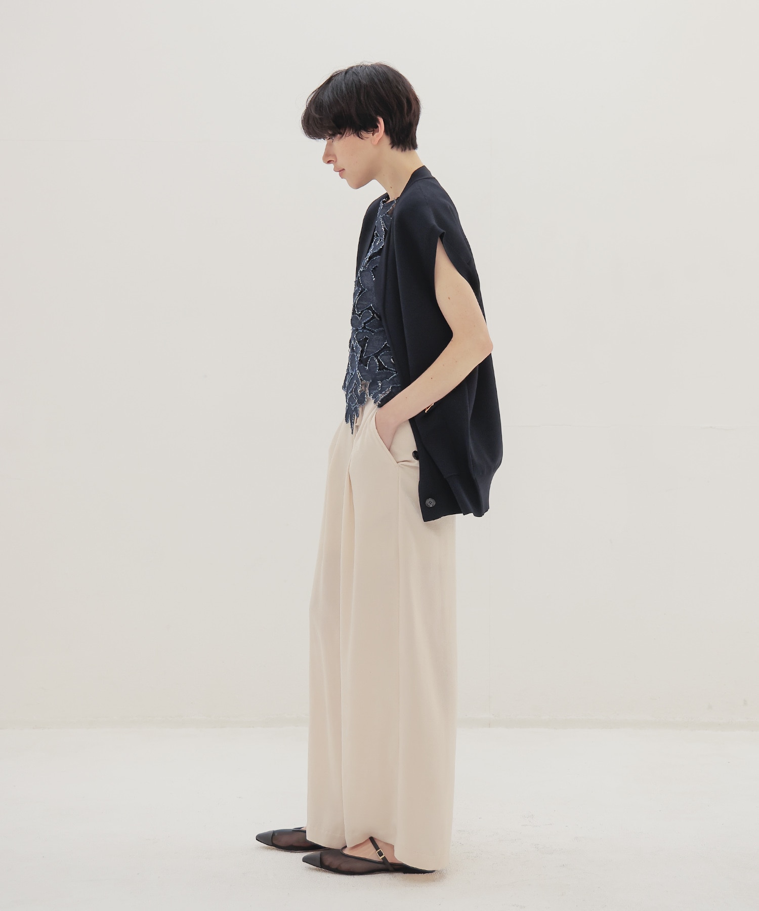 ＜VENIT＞HIGH TWIST VEST