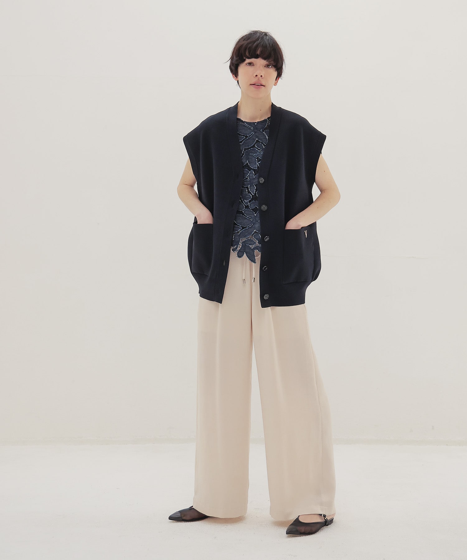 ＜VENIT＞HIGH TWIST VEST
