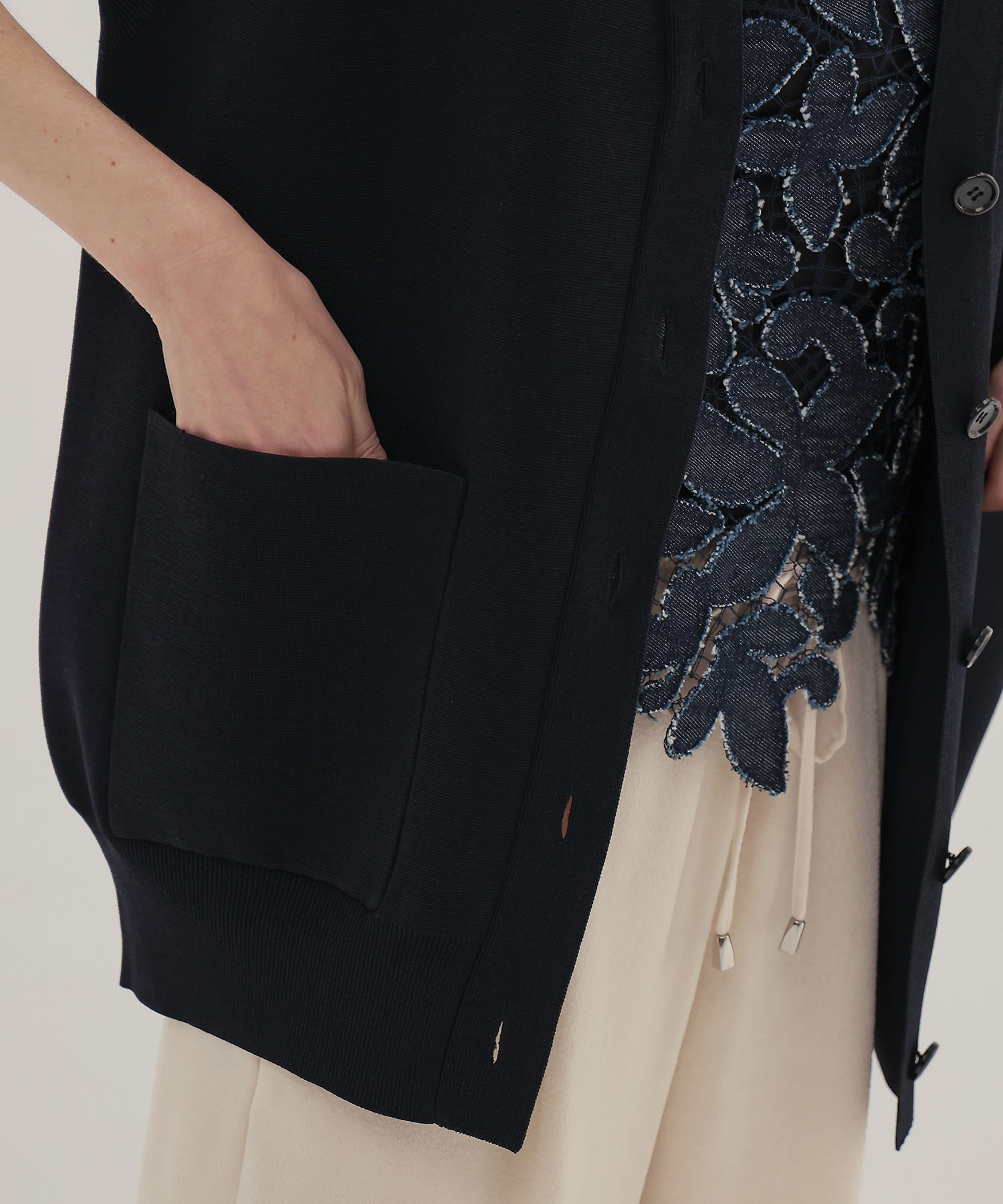 ＜VENIT＞HIGH TWIST VEST