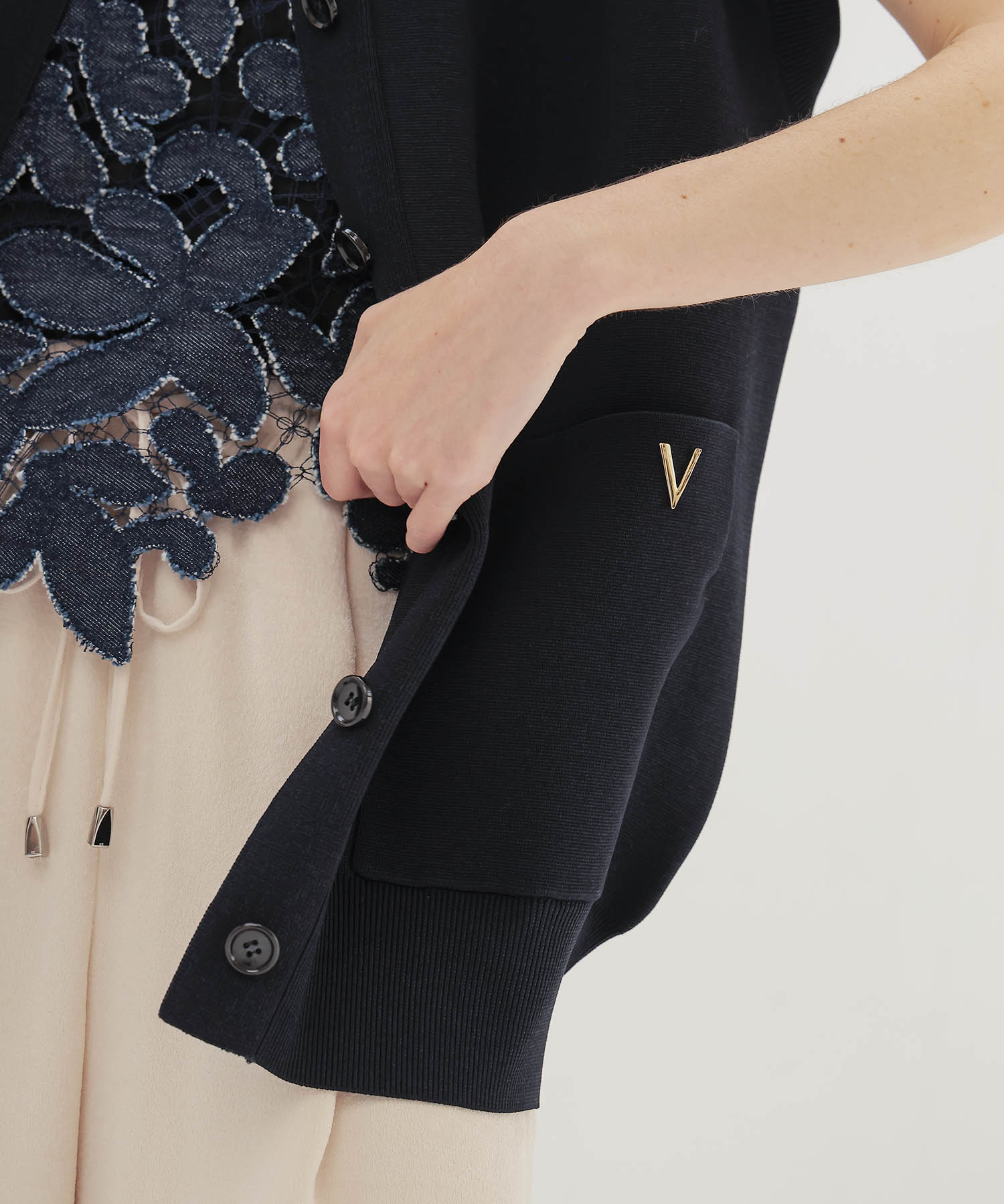 ＜VENIT＞HIGH TWIST VEST