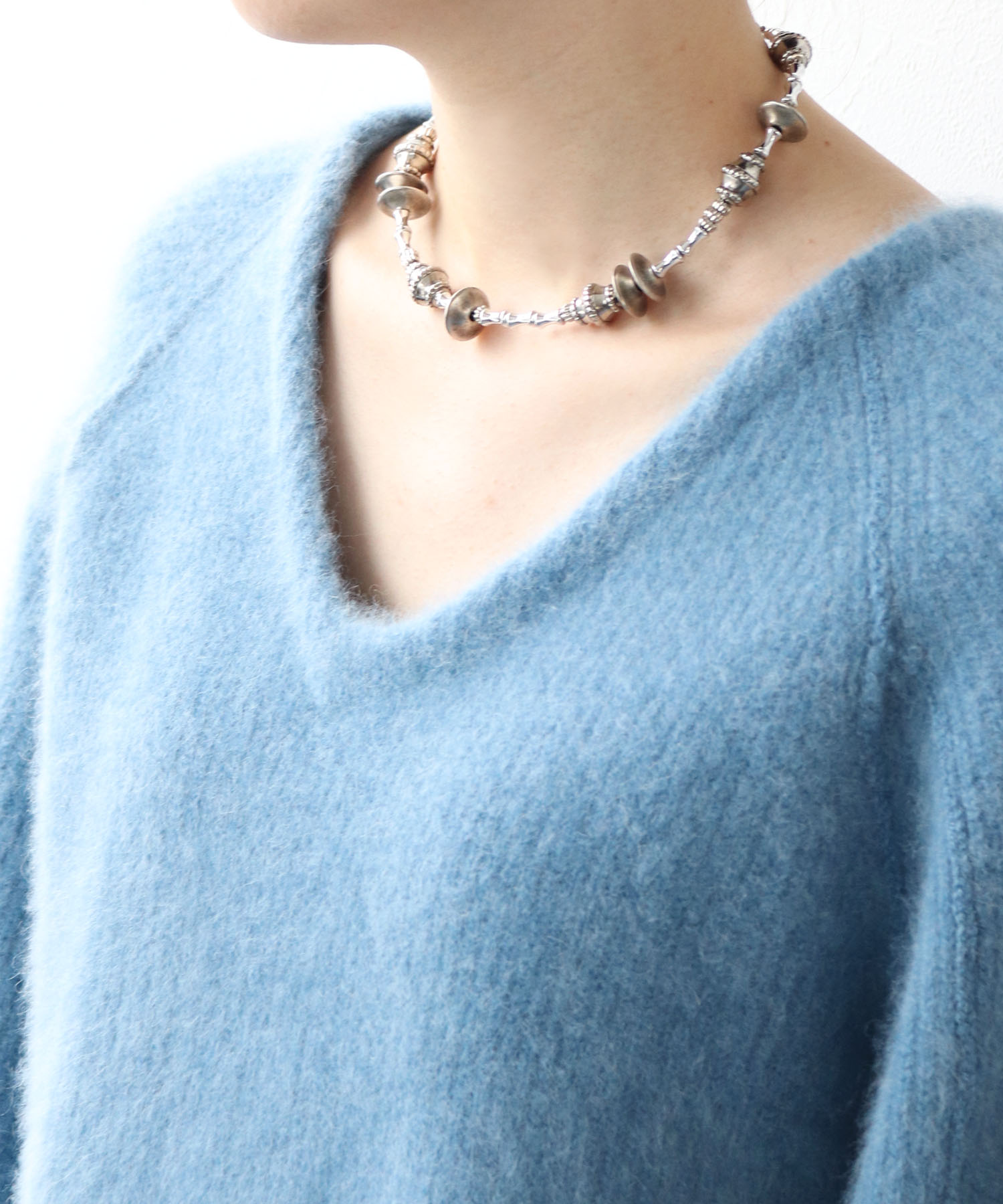 ＜ADER＞WHEEL vintage necklace