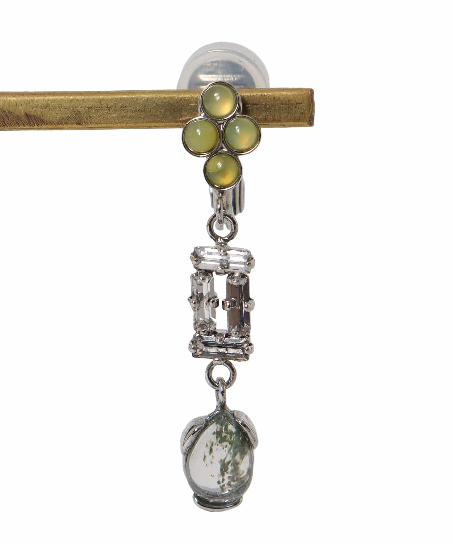 ＜ADER.bijoux＞LIGNE DE FUITE mix earring