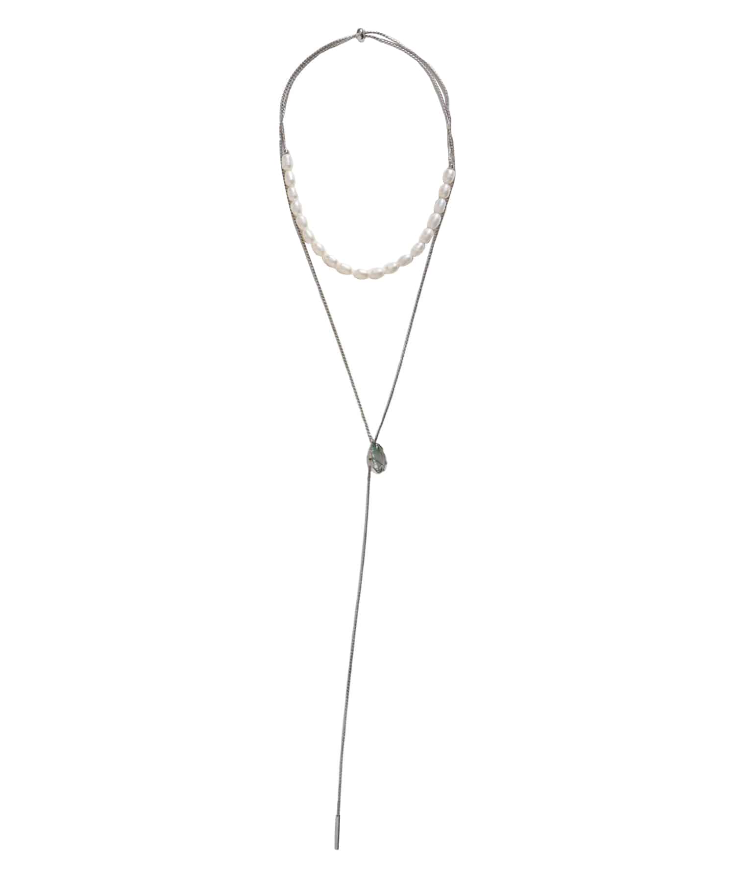 ＜ADER.bijoux＞LIGNE DE FUITE pearl raliet