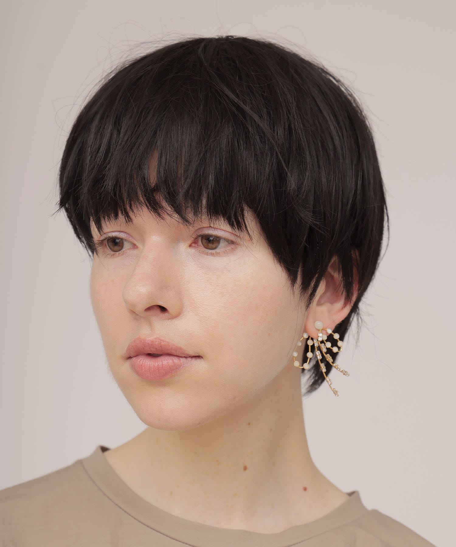 ＜ADER.bijoux＞LIGNE DE FUITE filigree pierce