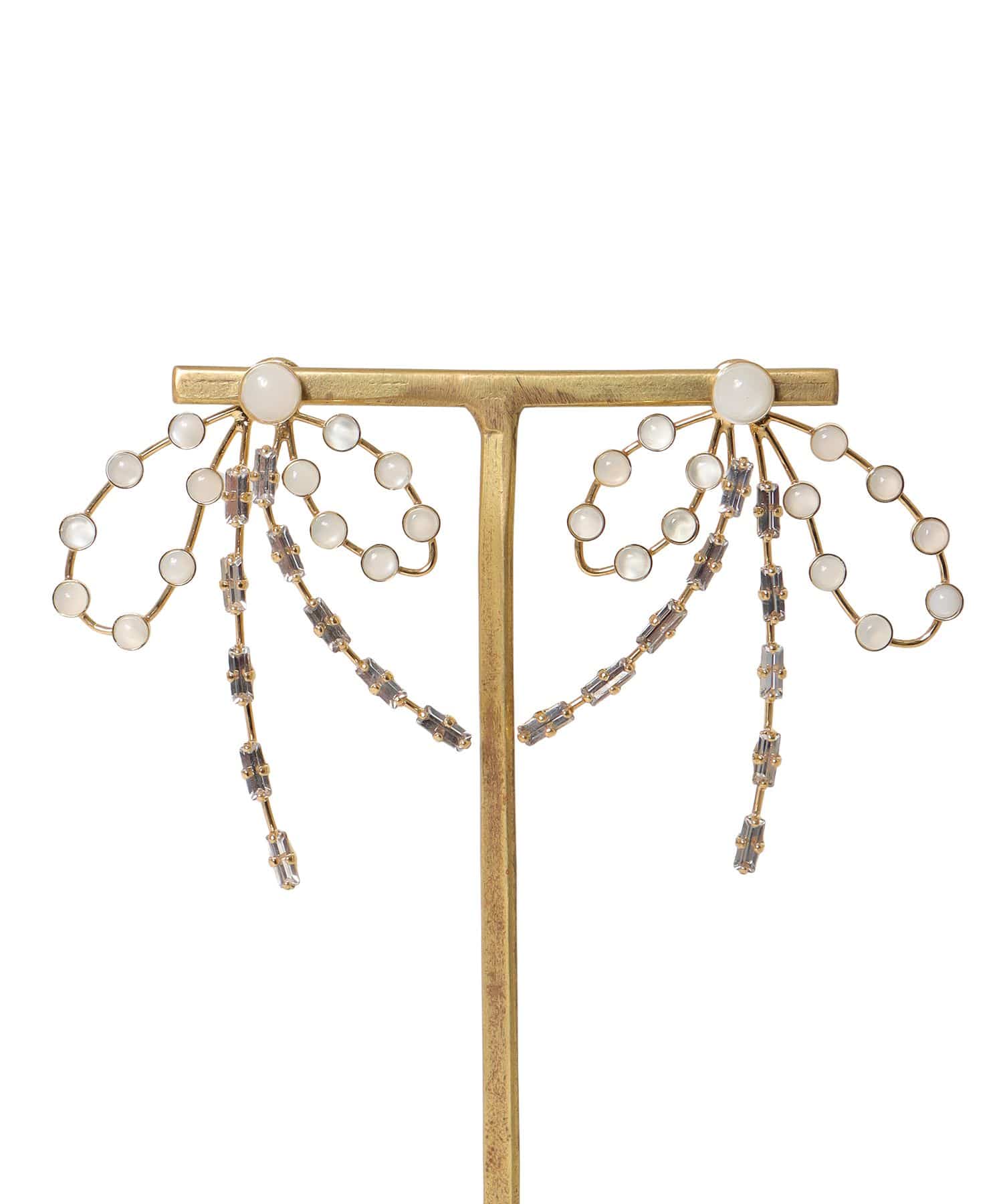 ＜ADER.bijoux＞LIGNE DE FUITE filigree pierce