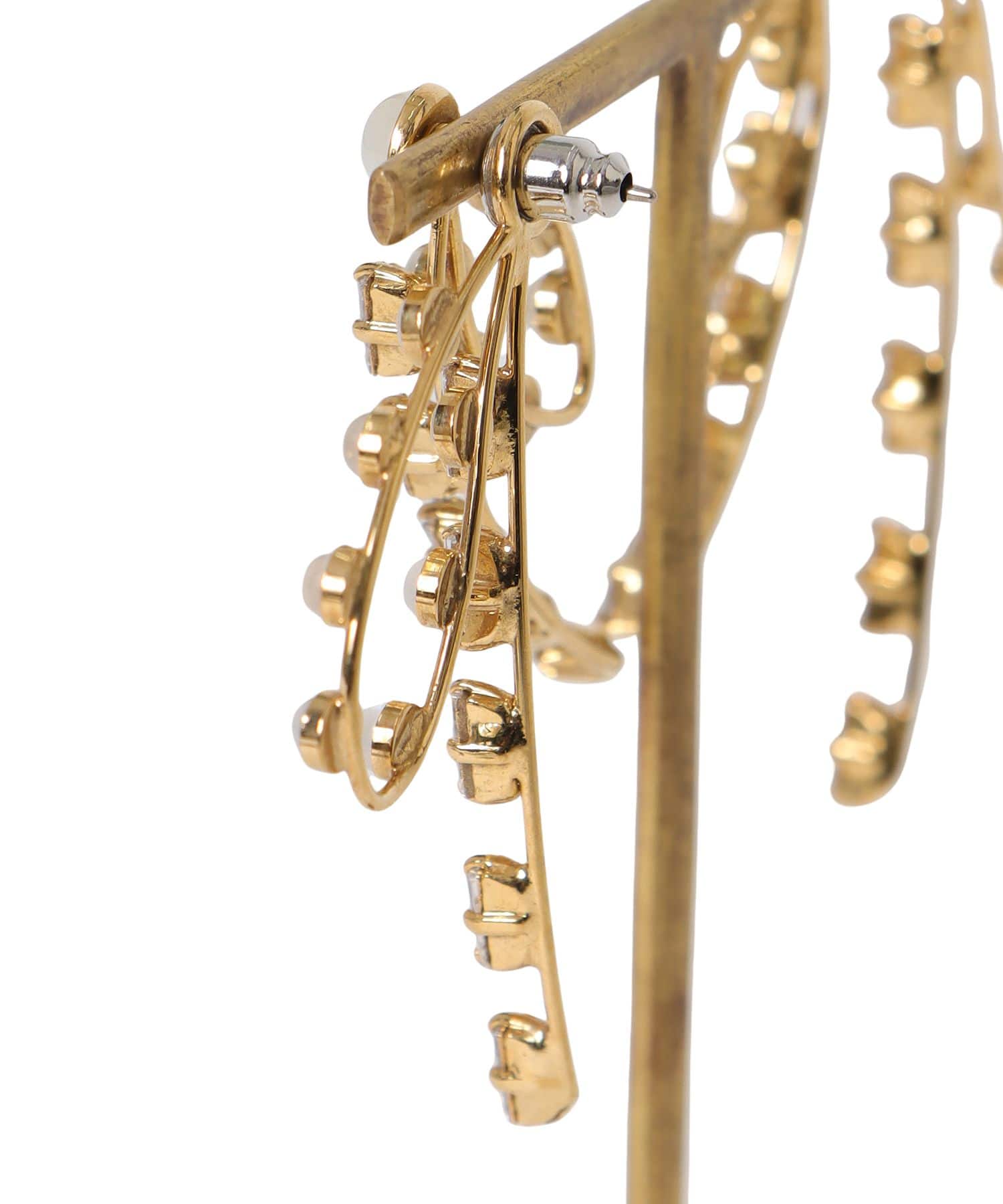 ＜ADER.bijoux＞LIGNE DE FUITE filigree pierce