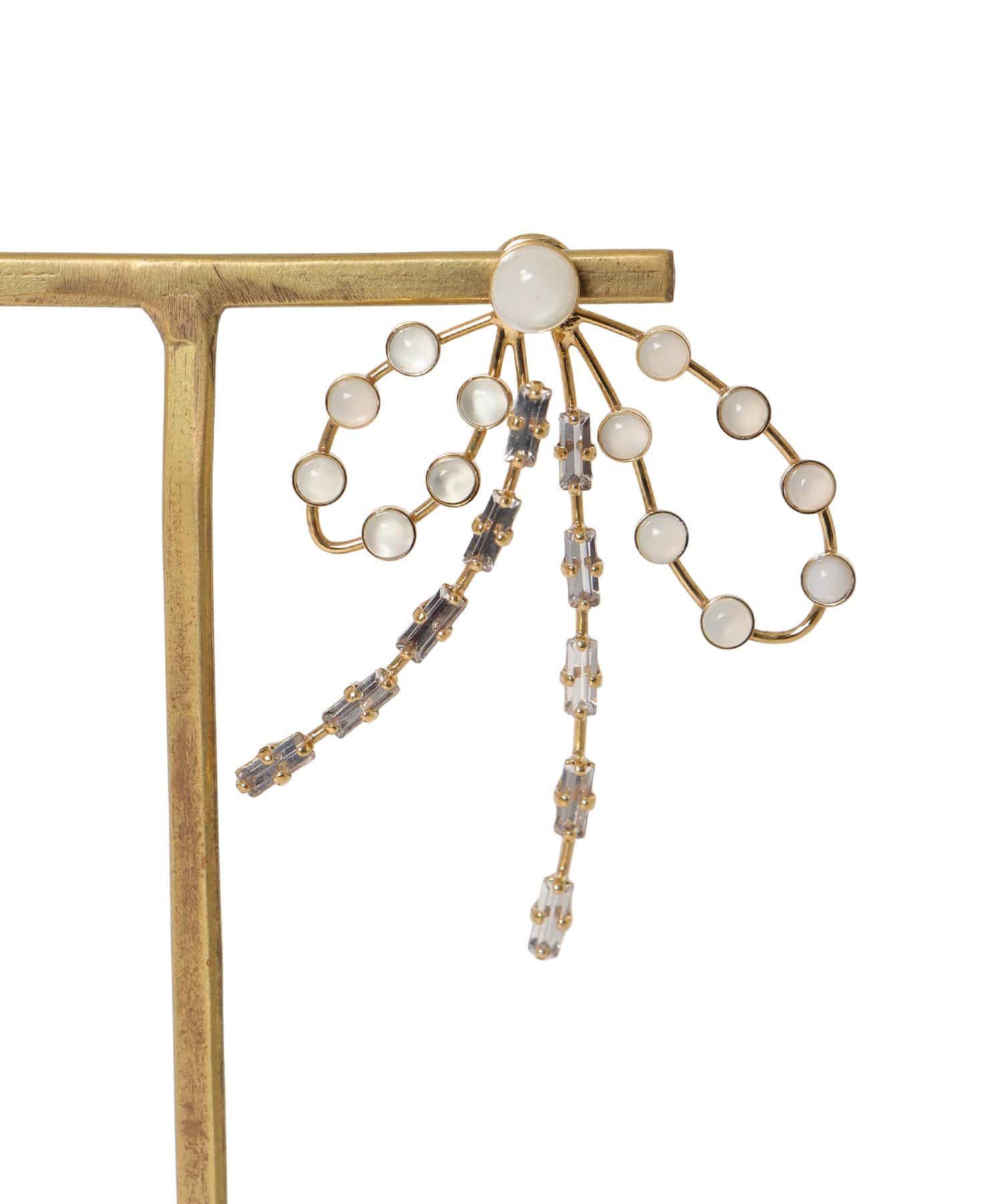 ＜ADER.bijoux＞LIGNE DE FUITE filigree pierce