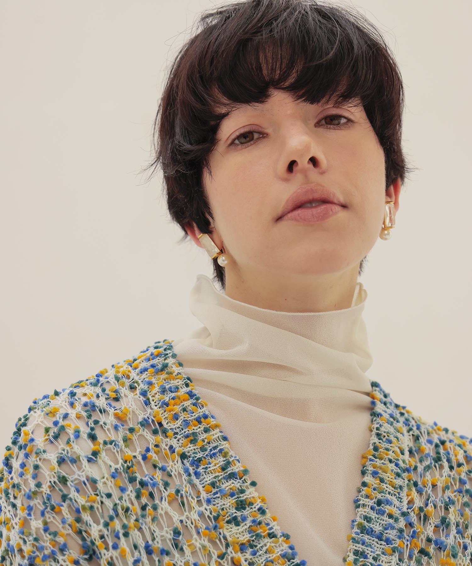 ＜ADER.bijoux＞MARGE pearl 2way pierce