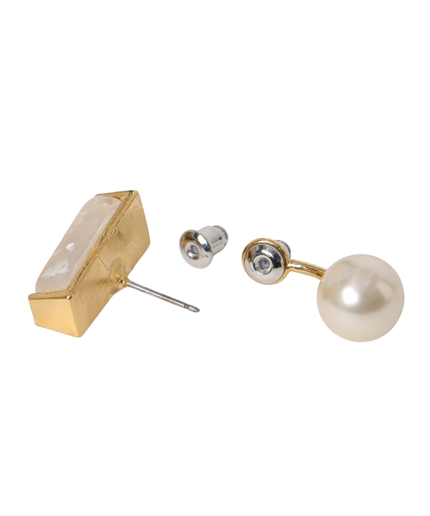 ＜ADER.bijoux＞MARGE pearl 2way pierce