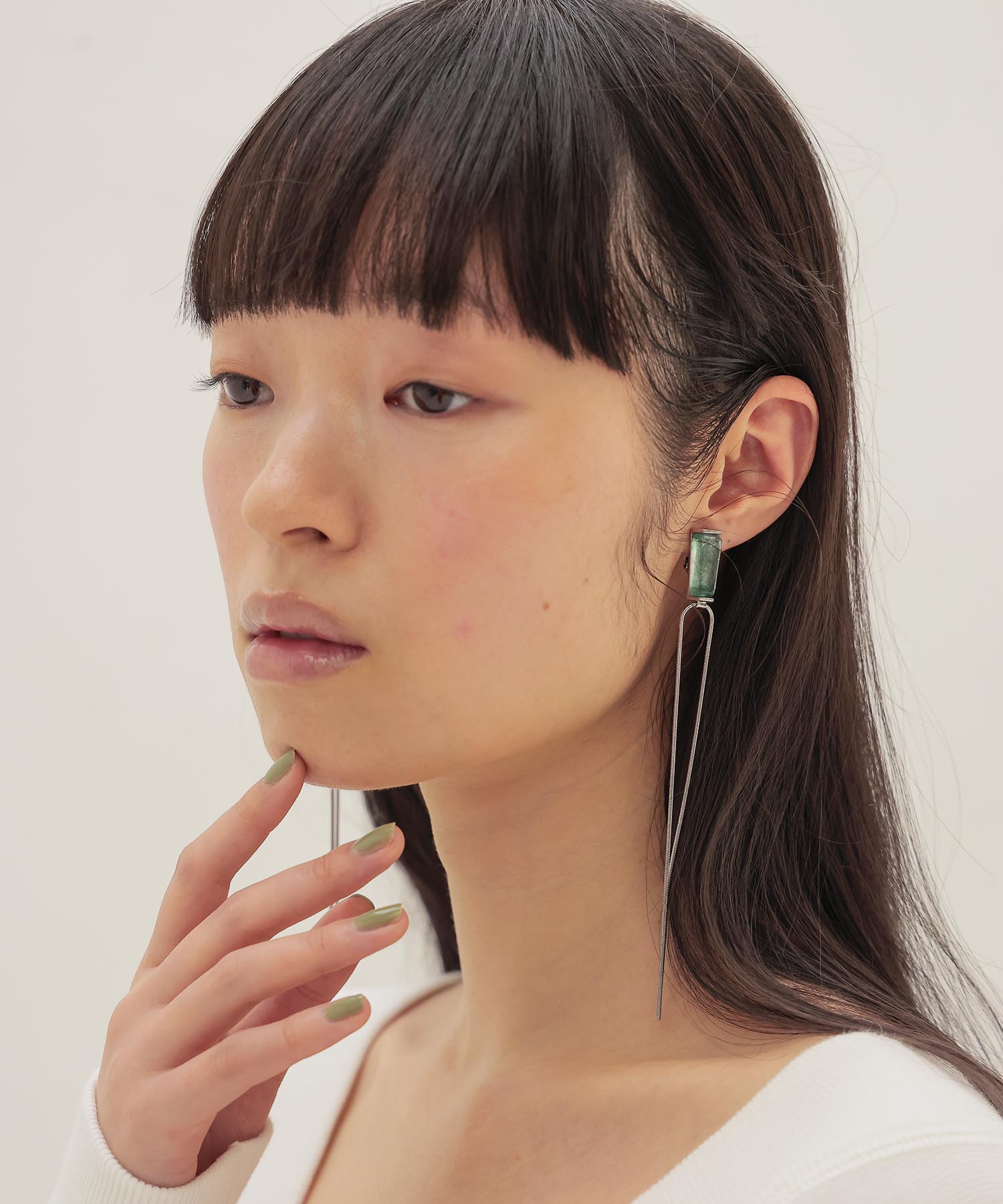 ＜ADER.bijoux＞MARGE long earring
