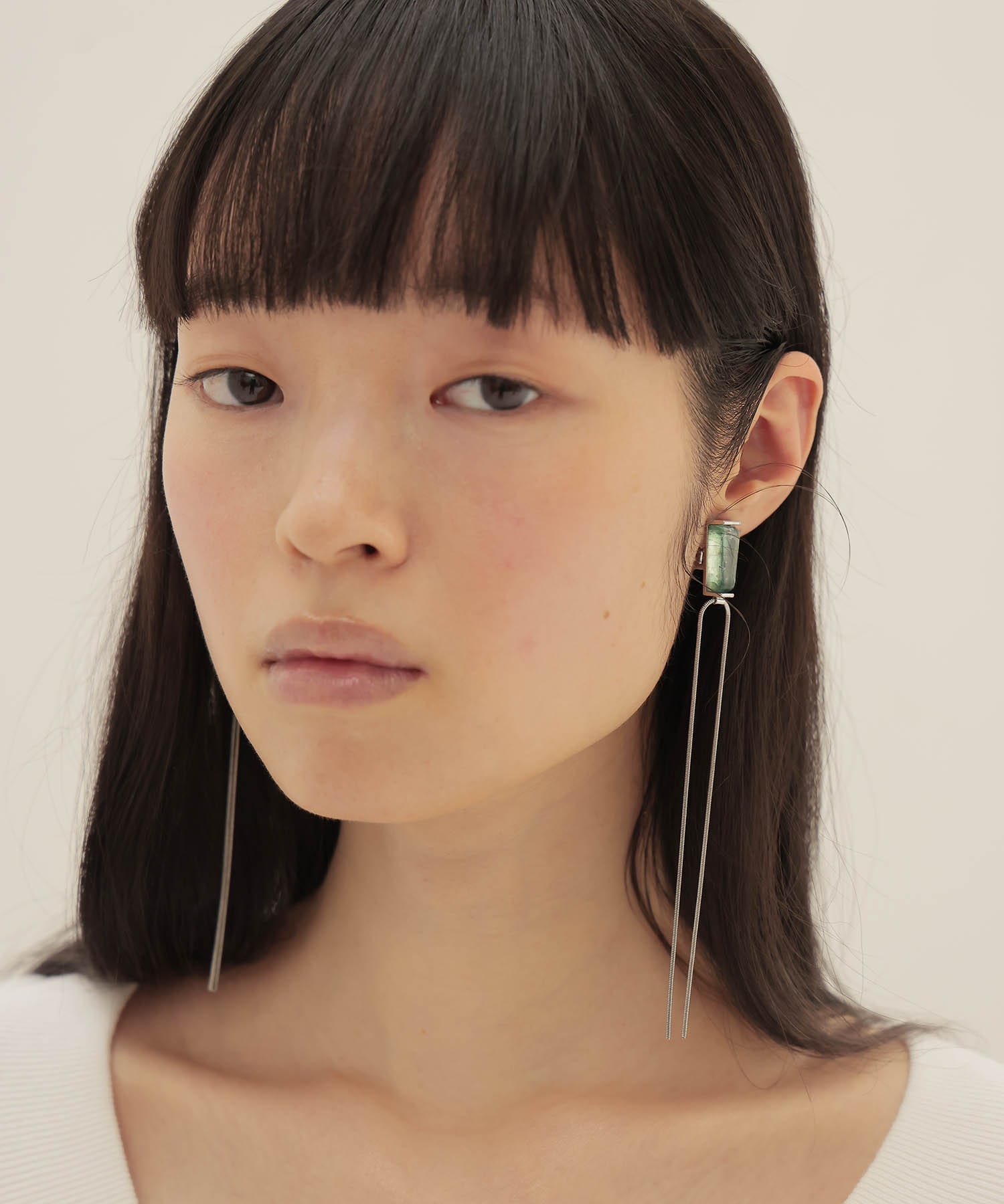 ＜ADER.bijoux＞MARGE long earring
