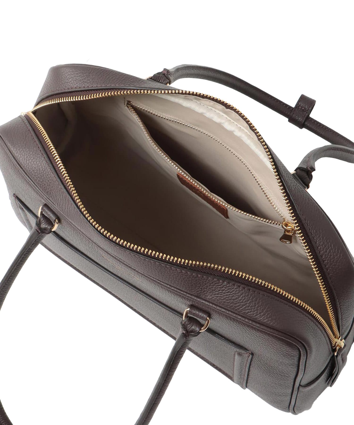 ＜CHRISTIAN VILLA＞boston leather bag