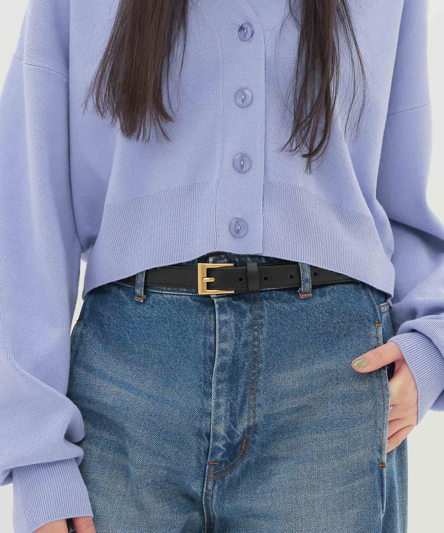 ＜CHRISTIAN VILLA＞2.0 leather belt