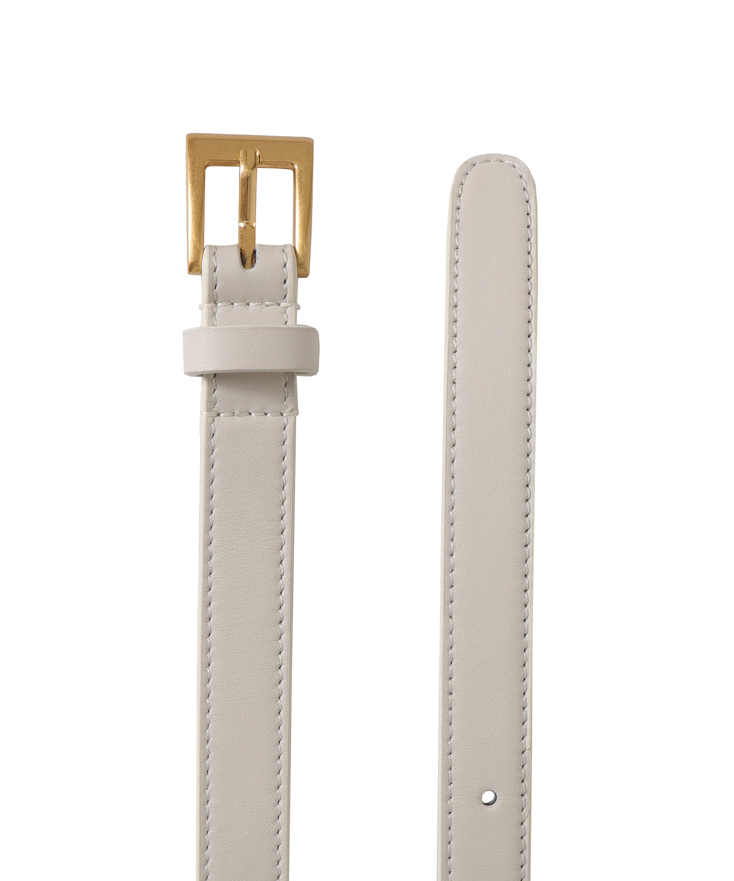 ＜CHRISTIAN VILLA＞2.0 leather belt