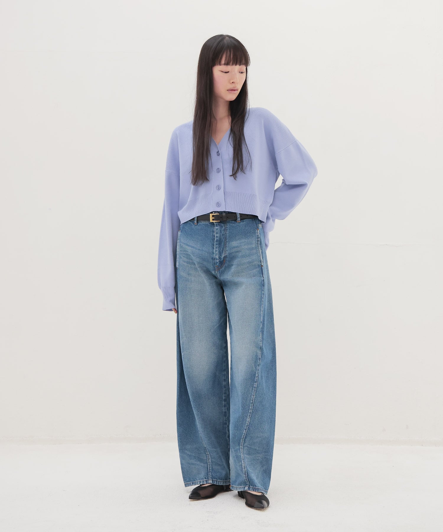 ＜CHRISTIAN VILLA＞2.0 leather belt