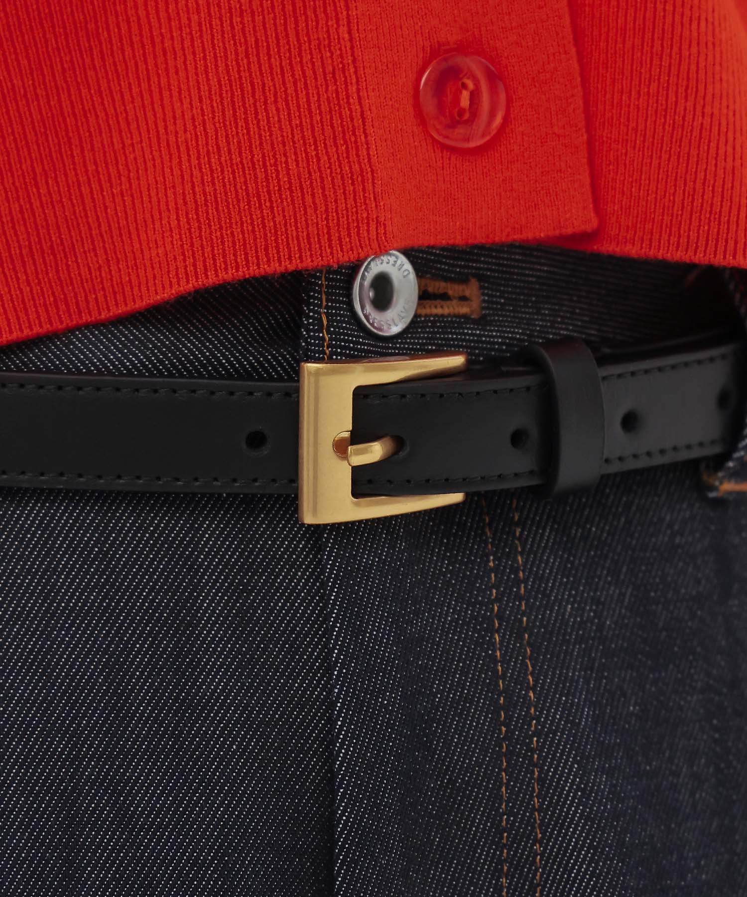 ＜CHRISTIAN VILLA＞2.0 leather belt