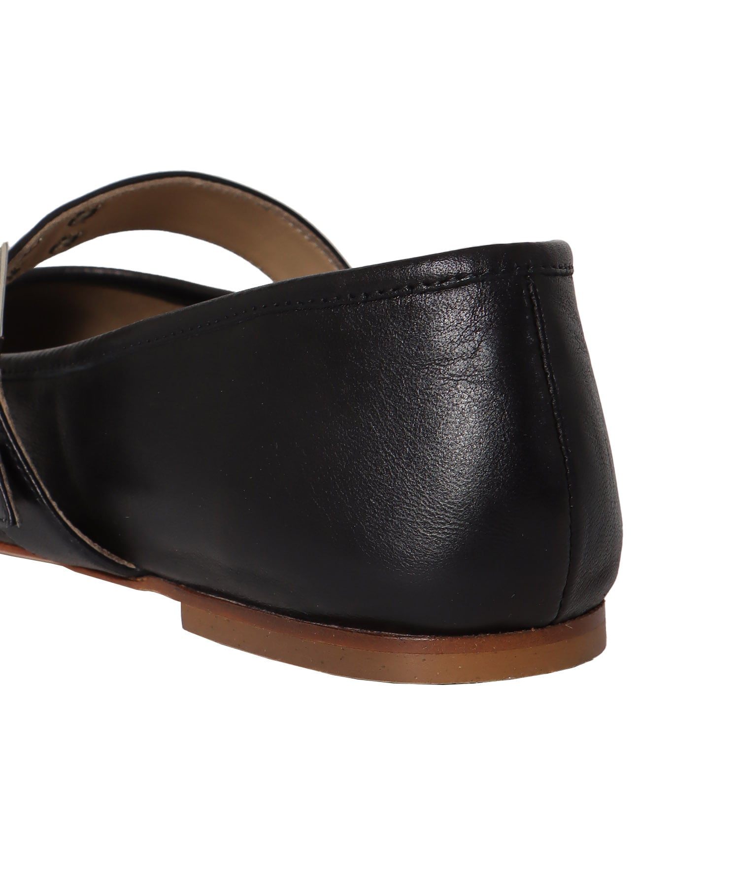 ＜FABIO RUSCONI＞metal buckle mary jane