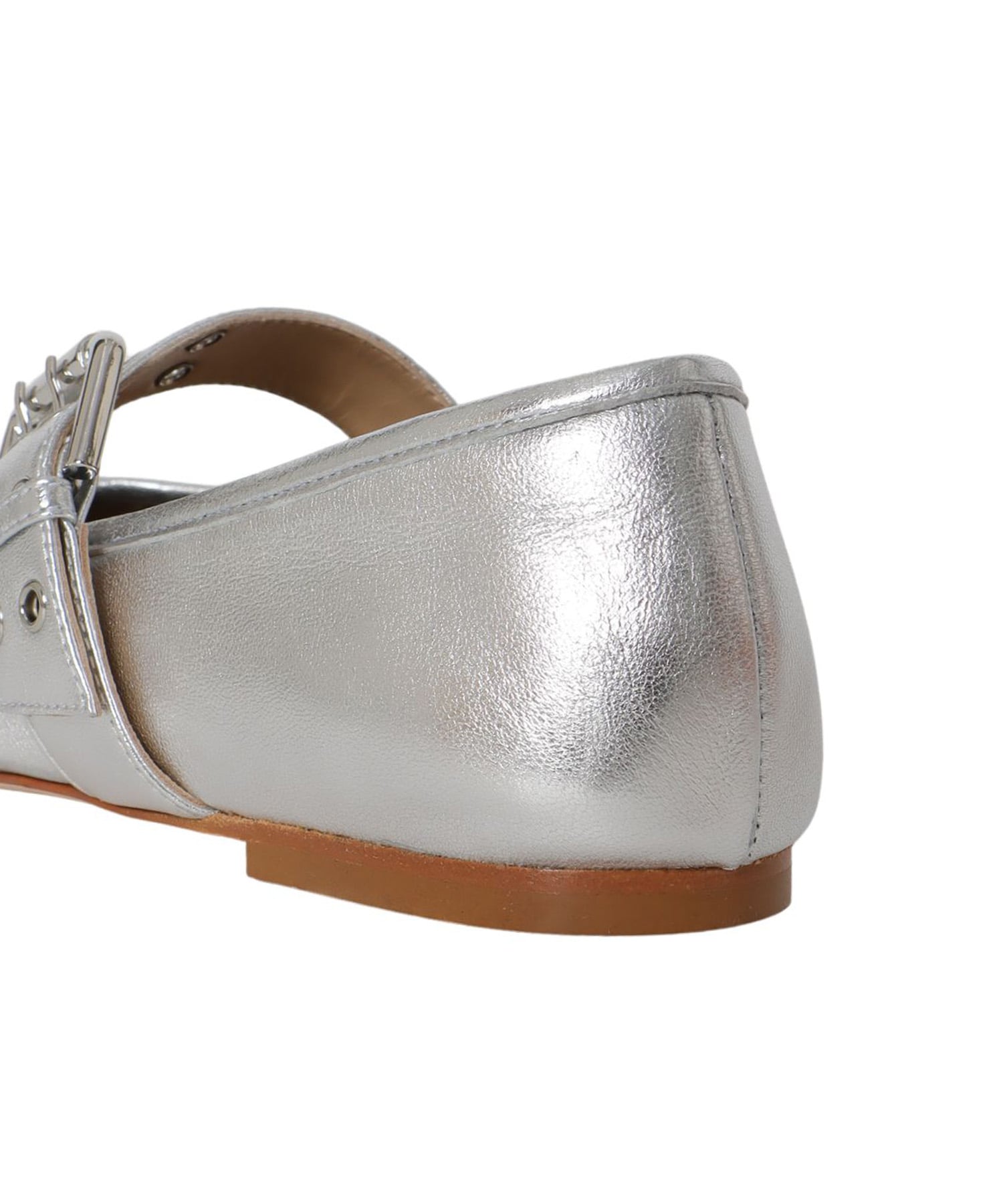 ＜FABIO RUSCONI＞metal buckle mary jane