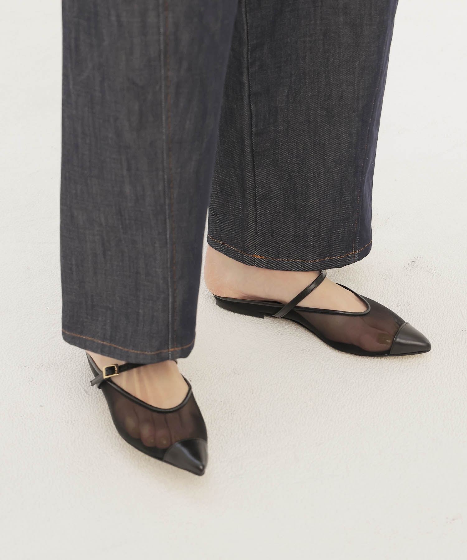 ＜CORSO ROMA，9＞mesh mule