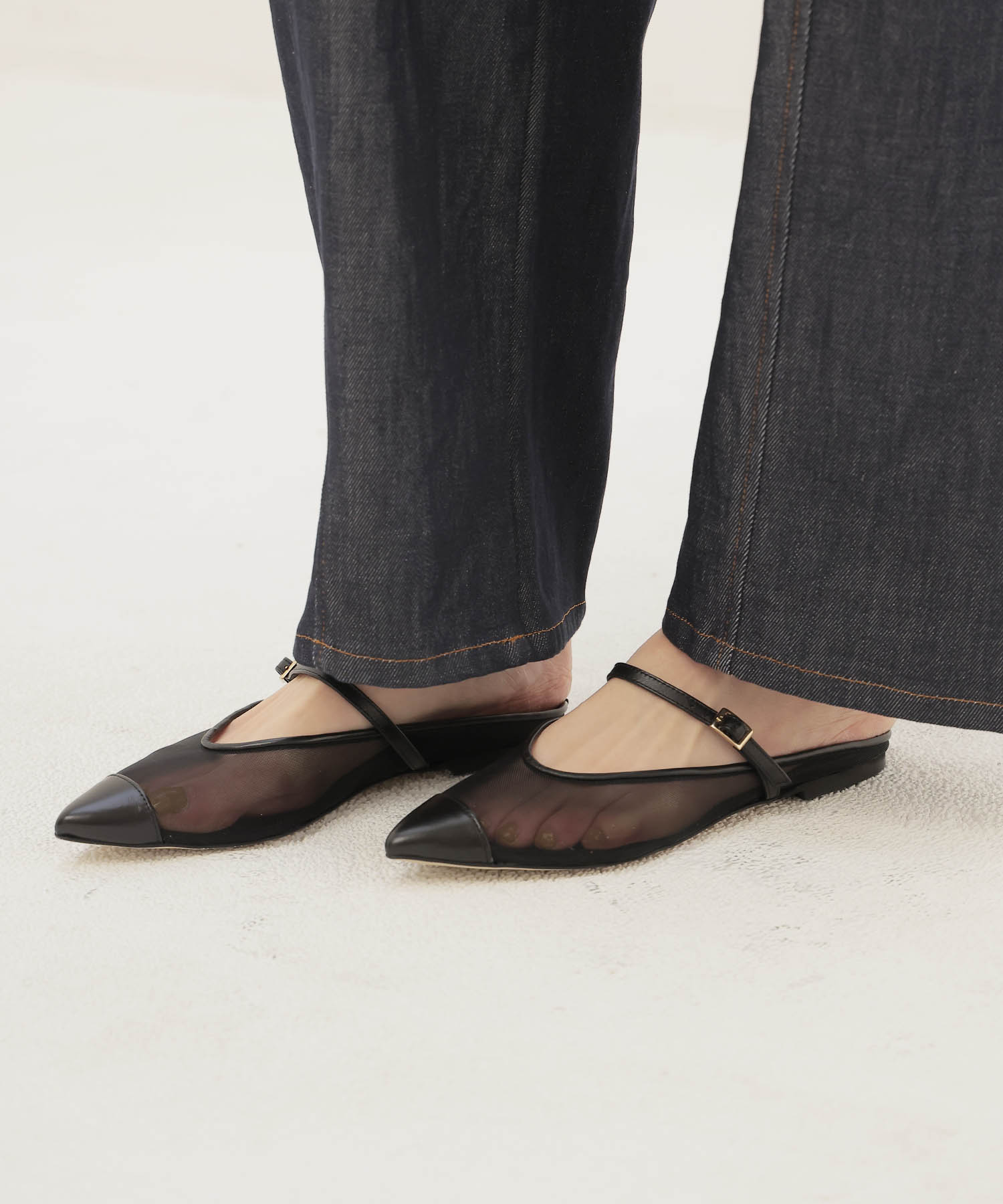 ＜CORSO ROMA，9＞mesh mule