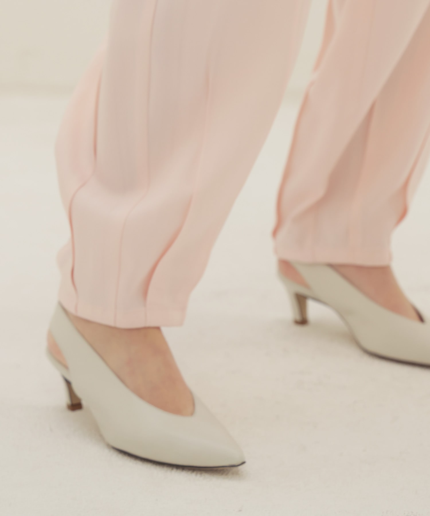 ＜CORSO ROMA，9＞slingbacks pumps