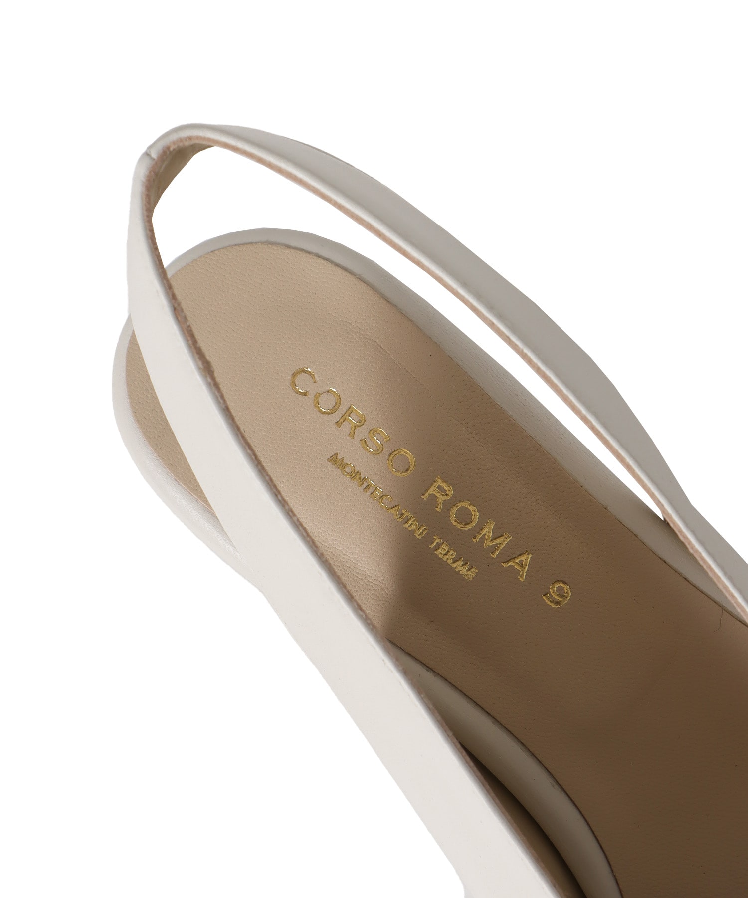 ＜CORSO ROMA，9＞slingbacks pumps