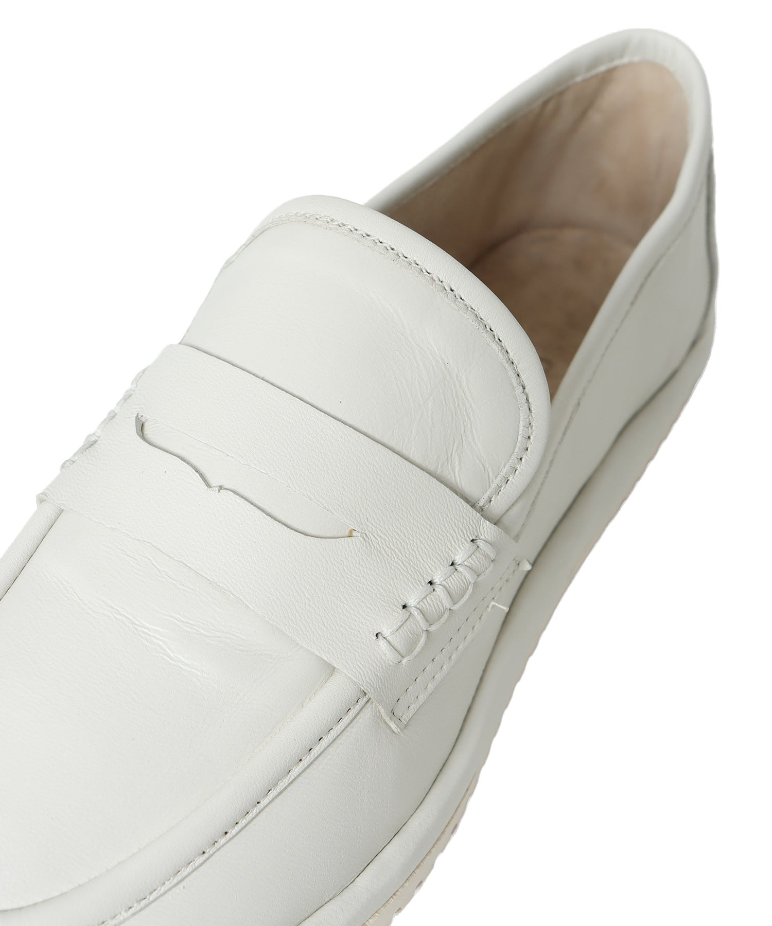 ＜CORSO ROMA，9＞nappa leather vibram sole loafers