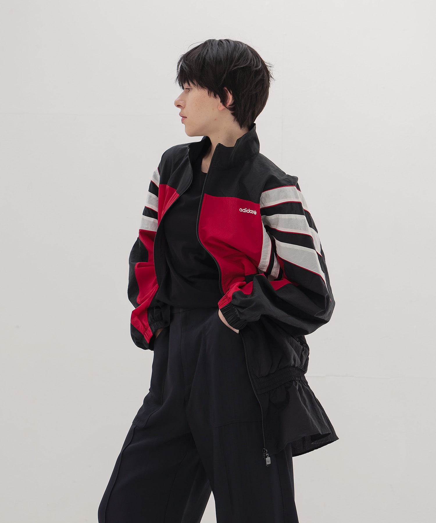 ＜adidas originals＞SANTIAGO WOVEN TRACK TOP