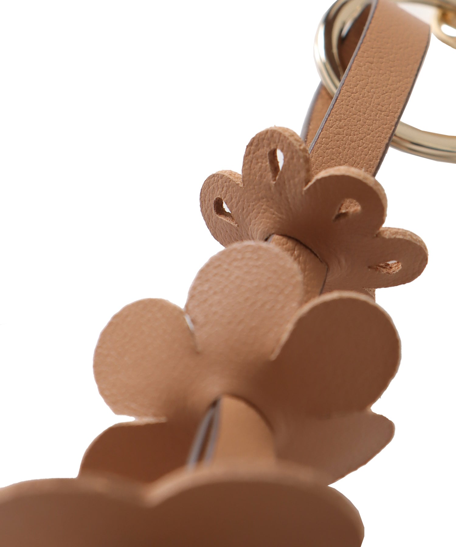 ＜LORISTELLA＞leather flower charm