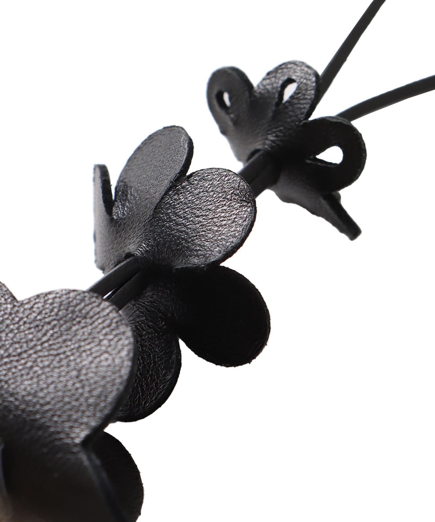 ＜LORISTELLA＞leather flower charm