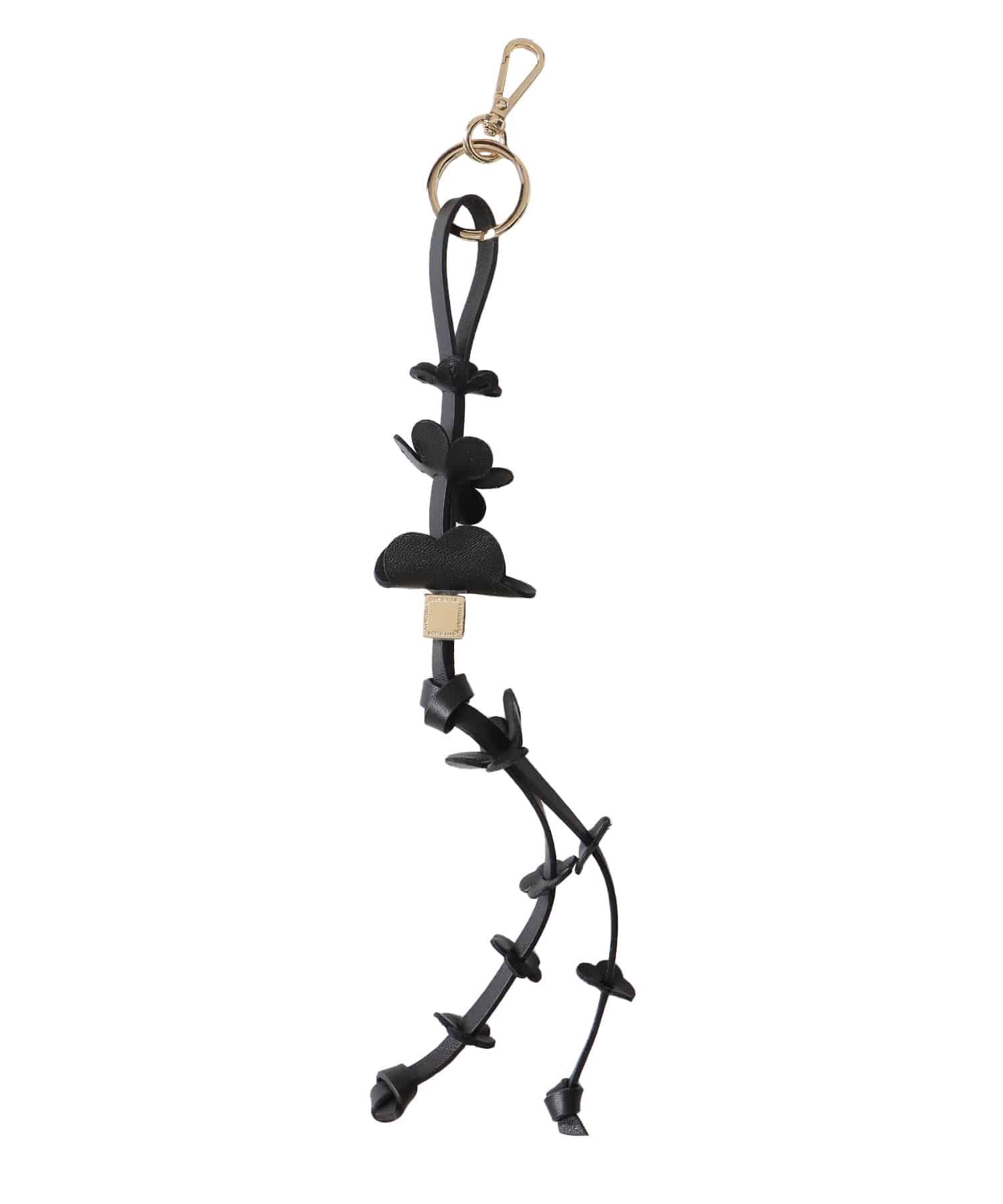 ＜LORISTELLA＞leather flower charm