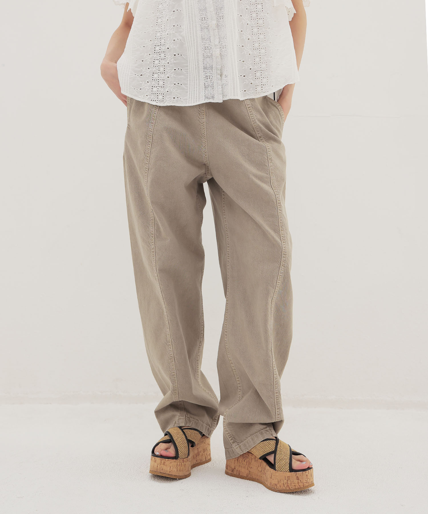 ＜HAIKURE＞ANGEL SHORT LENGTH TWILL 45